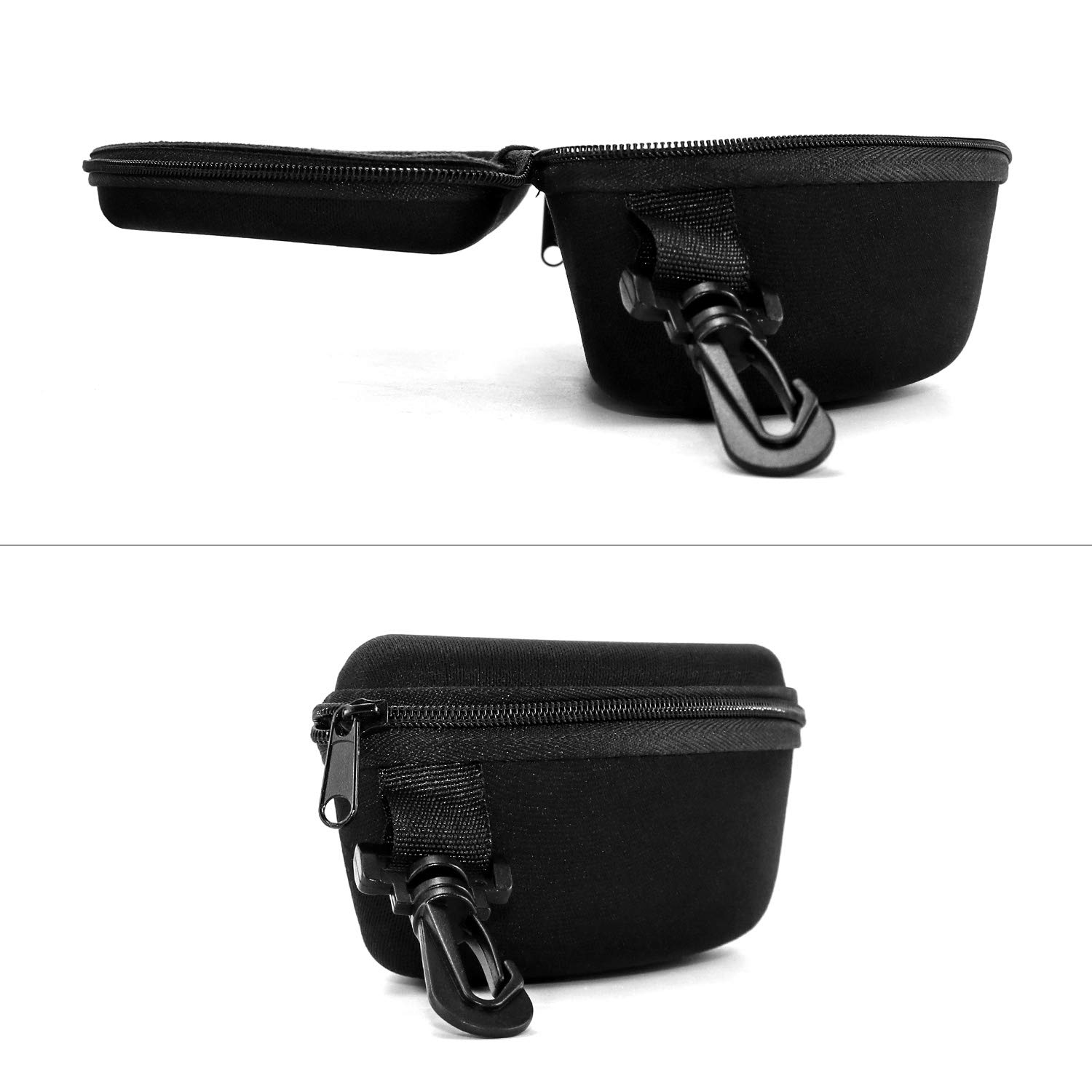 QWORK Sports Glasses Case - Protective Eyewear Storage for Ski Goggles, Sunglasses & Snowboard Gear - Durable Hard Shell Travel Case for Athletes & Outdoor Enthusiasts - Perfect for Skiing, Snowboarding & Travel Accessories Organization