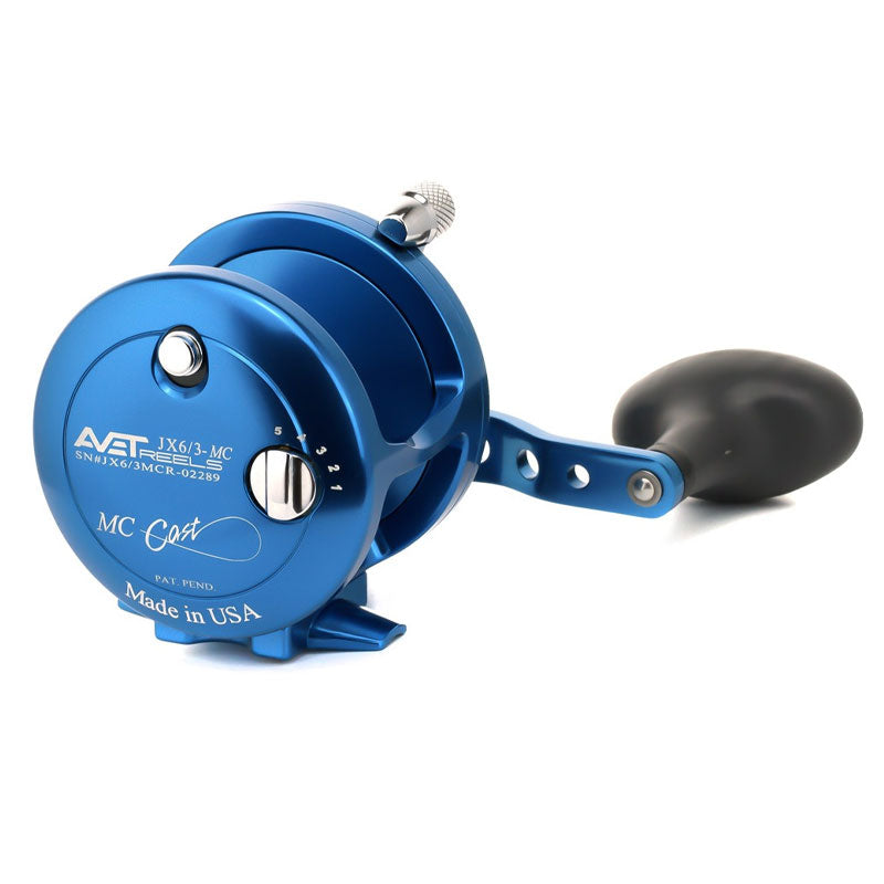 Avet G2 JX 6/3 Two Speed Magic Cast Fishing Reel - Perfect for Saltwater & Offshore Big Game Fishing