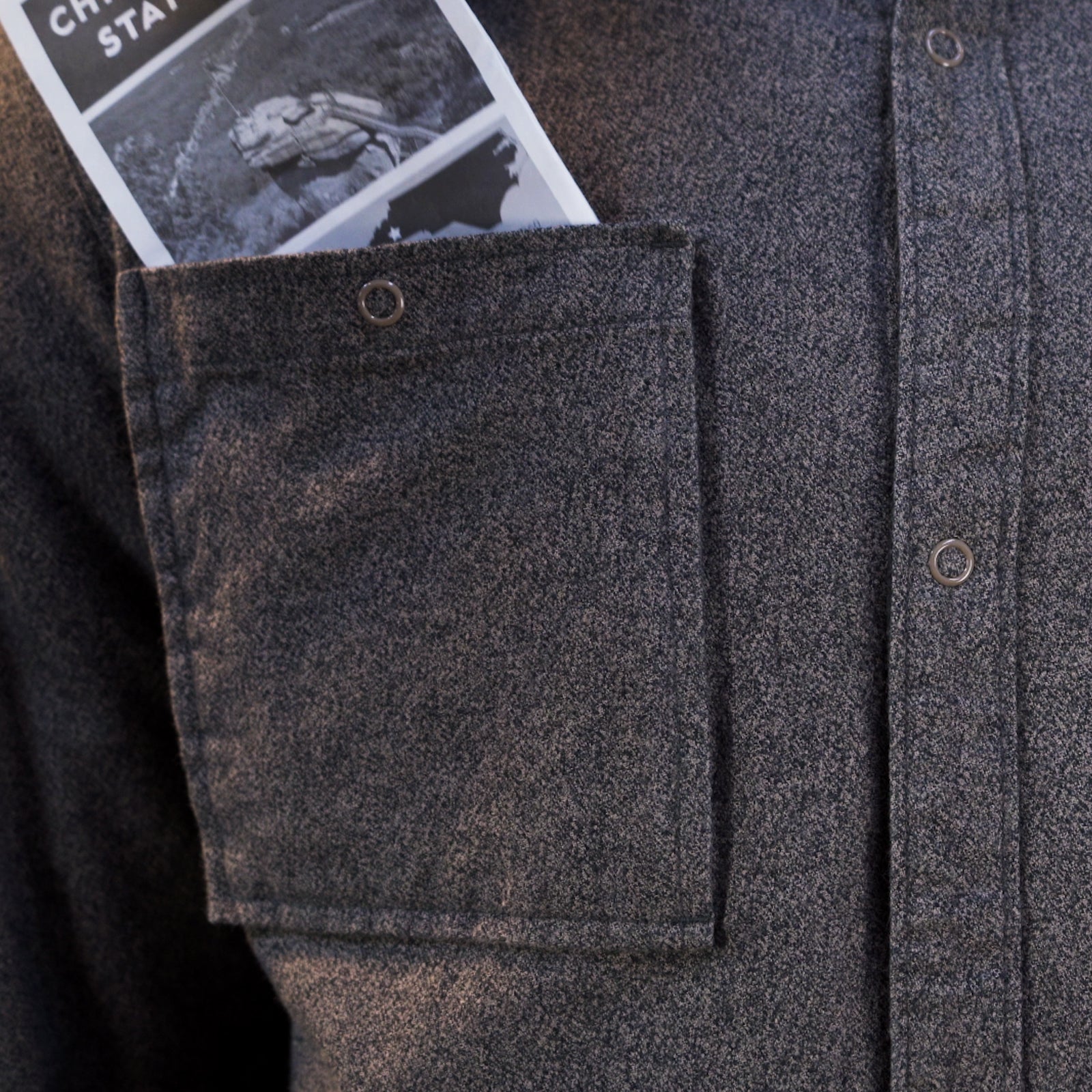 Lincoln Shirt Jacket for Men - Stylish & Comfortable Button-Up Shirt Jacket - Perfect for Casual Outfits, Outdoor Adventures & Layering in Fall/Winter