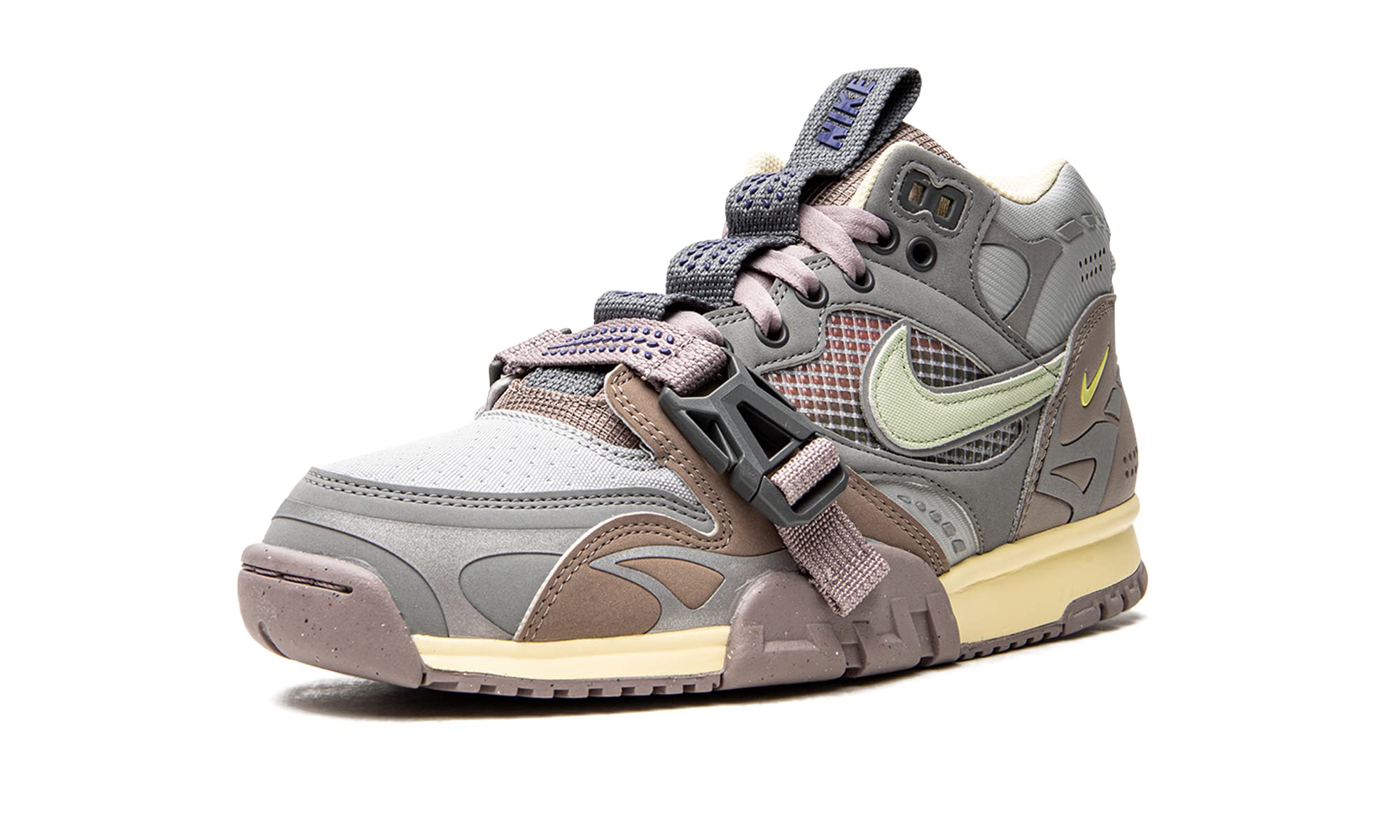 Nike Men's Air Trainer 1 SP DH7338-002 Light Smoke Grey Basketball Shoes Size 14 - Gym Training & Casual Streetwear Sneakers