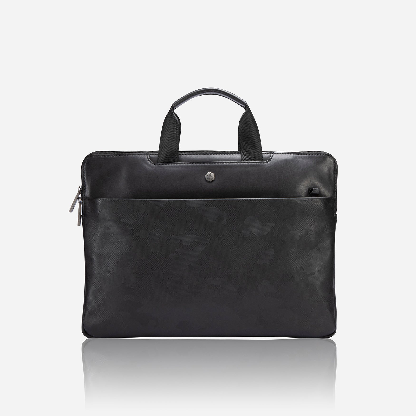 Jekyll & Hide Havana Extra Slim Business Briefcase - Camouflage Design | Professional Laptop Bag for Office, Travel & Business Meetings | Durable & Stylish Work Bag