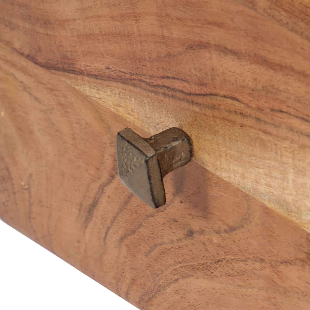 FAMIROSA Acacia Wood Coffee Table 27.5