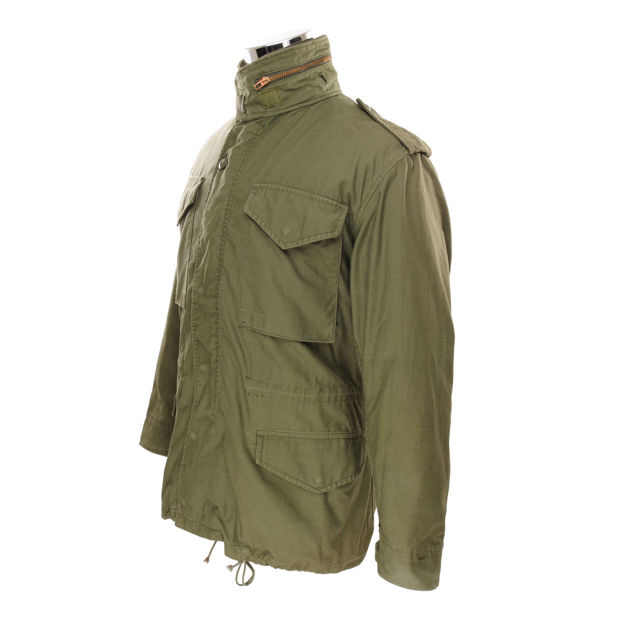 Vintage US Army M-1965 M65 Field Jacket 1980s - Small Regular Size | Military Surplus Outerwear for Men | Perfect for Outdoor Adventures, Camping & Casual Wear