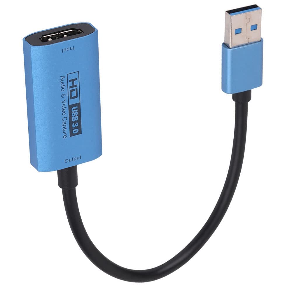 Zerthaus USB 3.0 4K 60Hz HDMI Video Capture Card for PC - Live Streaming, Gaming, Video Recording & Content Creation | HD Game Capture Device for Twitch, YouTube & OBS