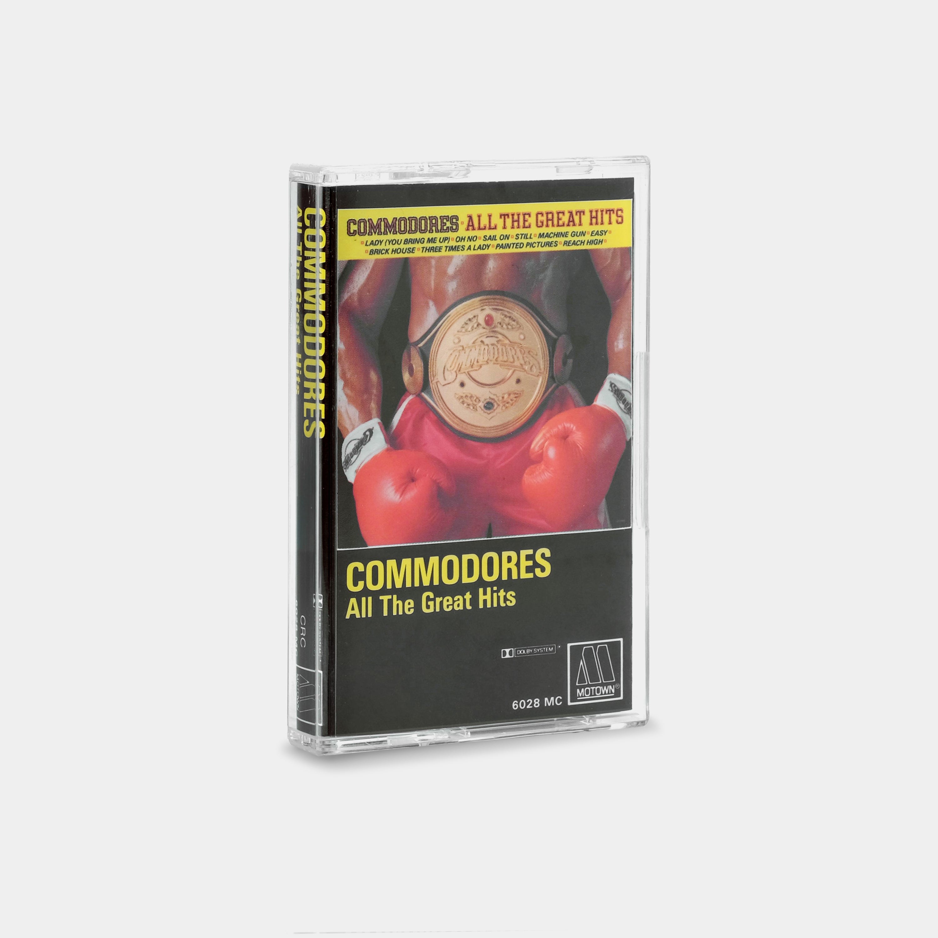 Commodores Greatest Hits Cassette Tape - Classic 70s & 80s Soul Music Collection - Perfect for Vintage Music Lovers & Cassette Tape Collectors