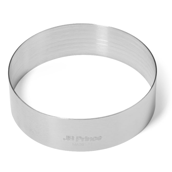 JB Prince Premium Seamless Stainless Steel Ring - 1.38 Inch Height - Durable & Hypoallergenic Jewelry for Men & Women - Perfect for Weddings, Anniversaries & Everyday Wear