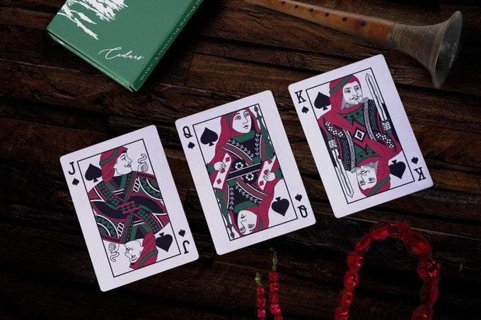 Premium Cedar Wood Playing Cards - Eco-Friendly & Durable Poker Cards for Magic Tricks, Cardistry, and Casino Nights - Perfect for Game Nights, Gifts, and Collectors