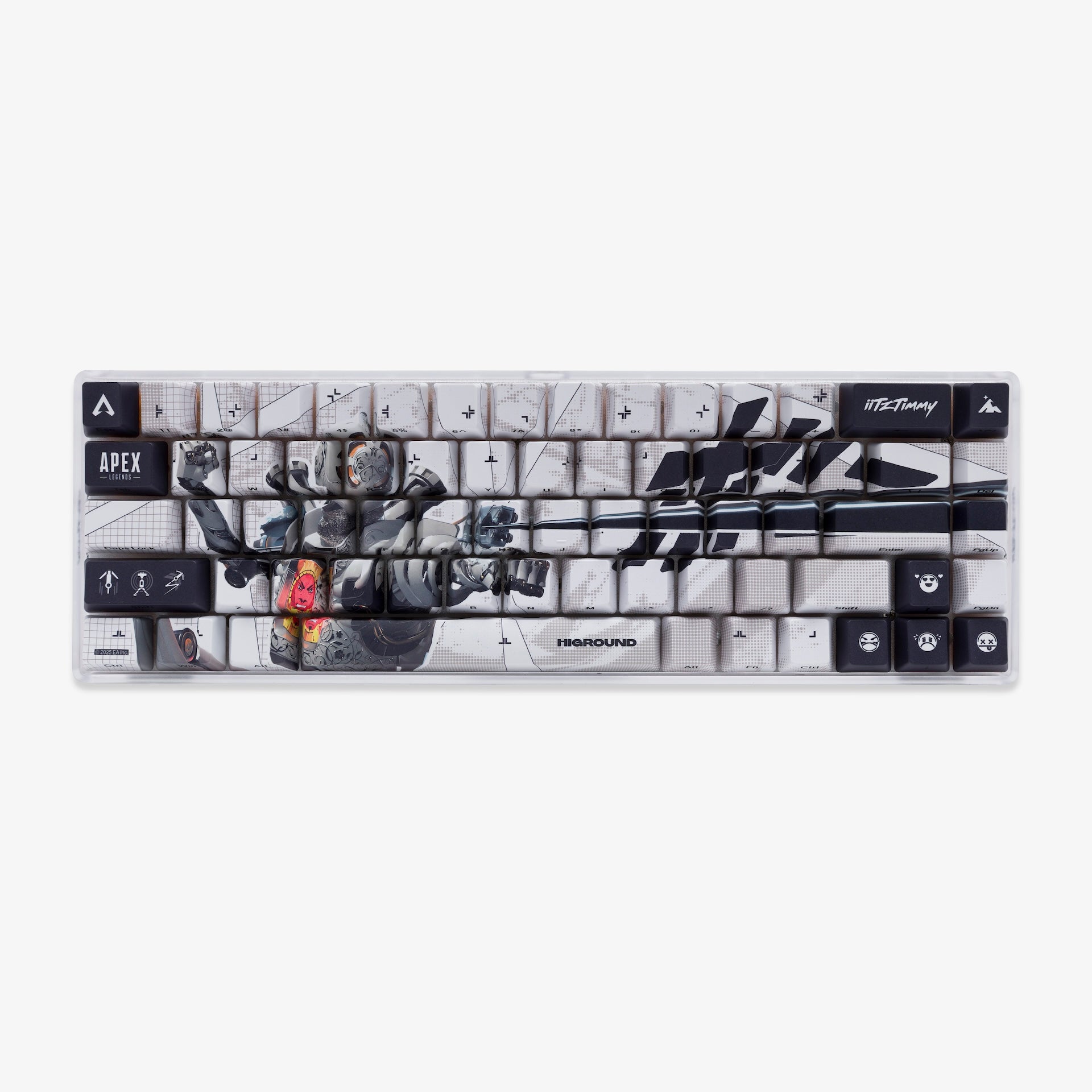Apex Legends™ Higround Performance Basecamp 65HE Mechanical Gaming Keyboard - War Machine Edition | Fast Responsive Switches for Competitive Gaming | Perfect for Esports, Streaming & PC Battlestation Setup