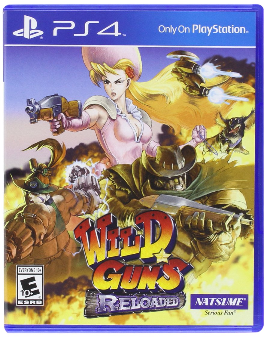 Wild Guns: Reloaded - PS4 Game (New) | Classic Arcade-Style Shooter for PlayStation 4 | Perfect for Retro Gaming Enthusiasts and Action Game Lovers