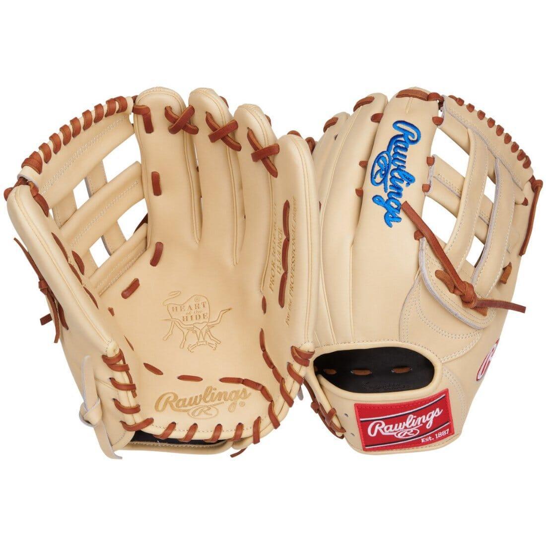 Rawlings Heart of the Hide Series 12.75 Inch Outfield Baseball Glove - PROR3039 6CDT | Premium Leather Mitt for Baseball Players & Outfielders | Perfect for Training, Games & Competitive Play