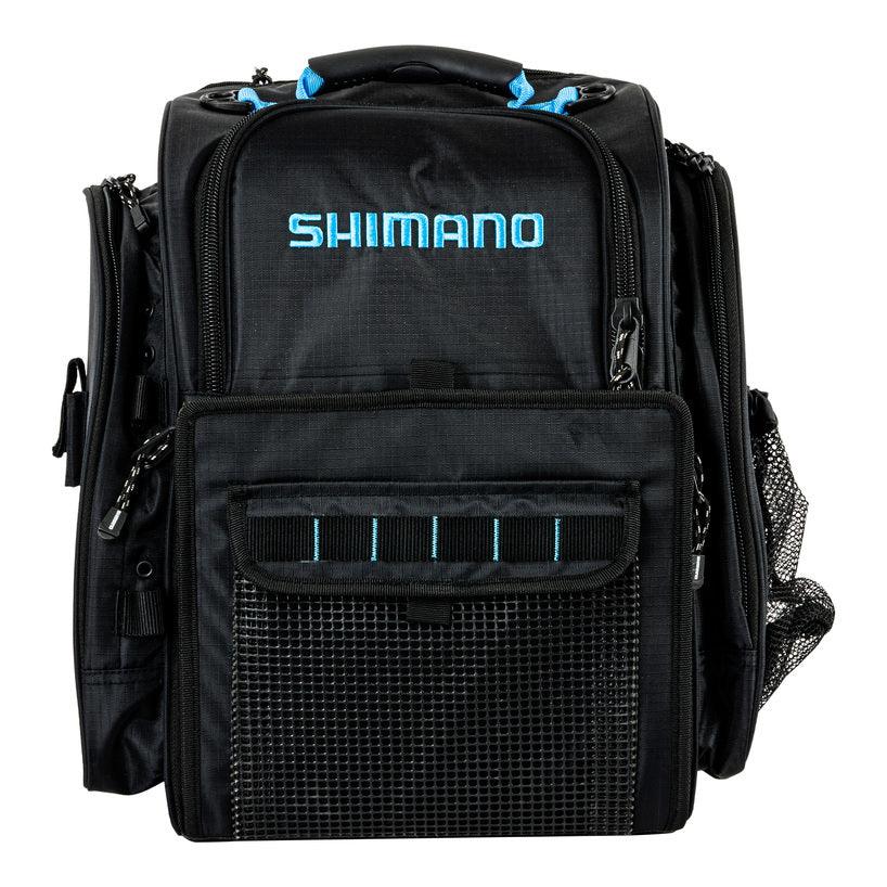 Shimano Blackmoon Fishing Backpack - Waterproof Tackle Storage Bag for Bass & Saltwater Fishing Gear - Perfect for Boat, Kayak & Shore Fishing Adventures
