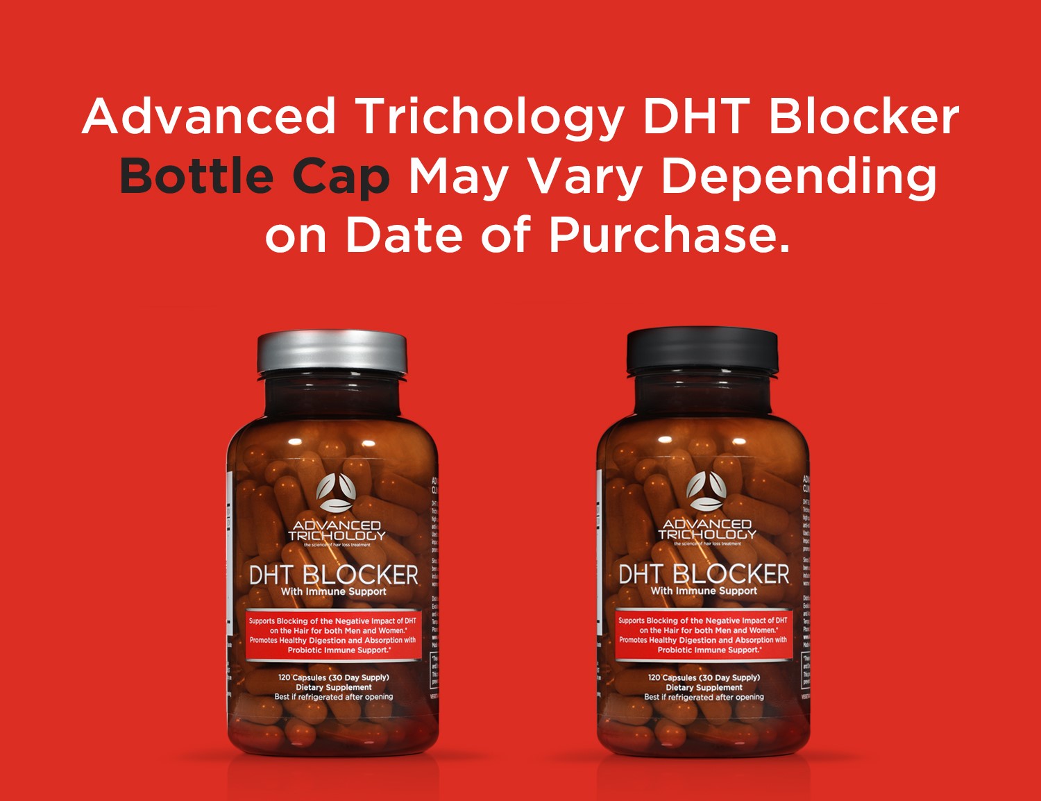 Natural DHT Blocker Supplement for Hair Growth & Immune Support - Supports Healthy Scalp & Thicker Hair - Ideal for Men & Women Concerned About Hair Thinning