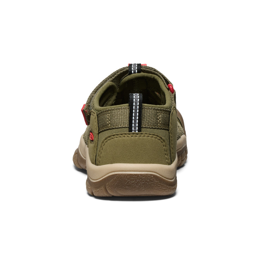 Newport H2 Sandals for Big Kids | Martini Olive & Aura Orange | Comfortable Beach & Pool Slides for Boys & Girls
