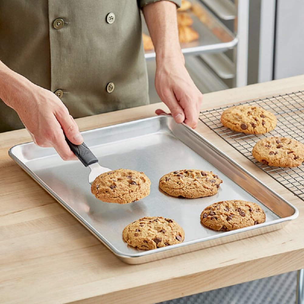 TrueCraftware 12-Pack Aluminum Half Sheet Pans 18x13 Inch - Commercial Grade Baking Sheets for Oven, Roasting & Cooking | Perfect for Restaurants, Bakeries & Home Kitchens