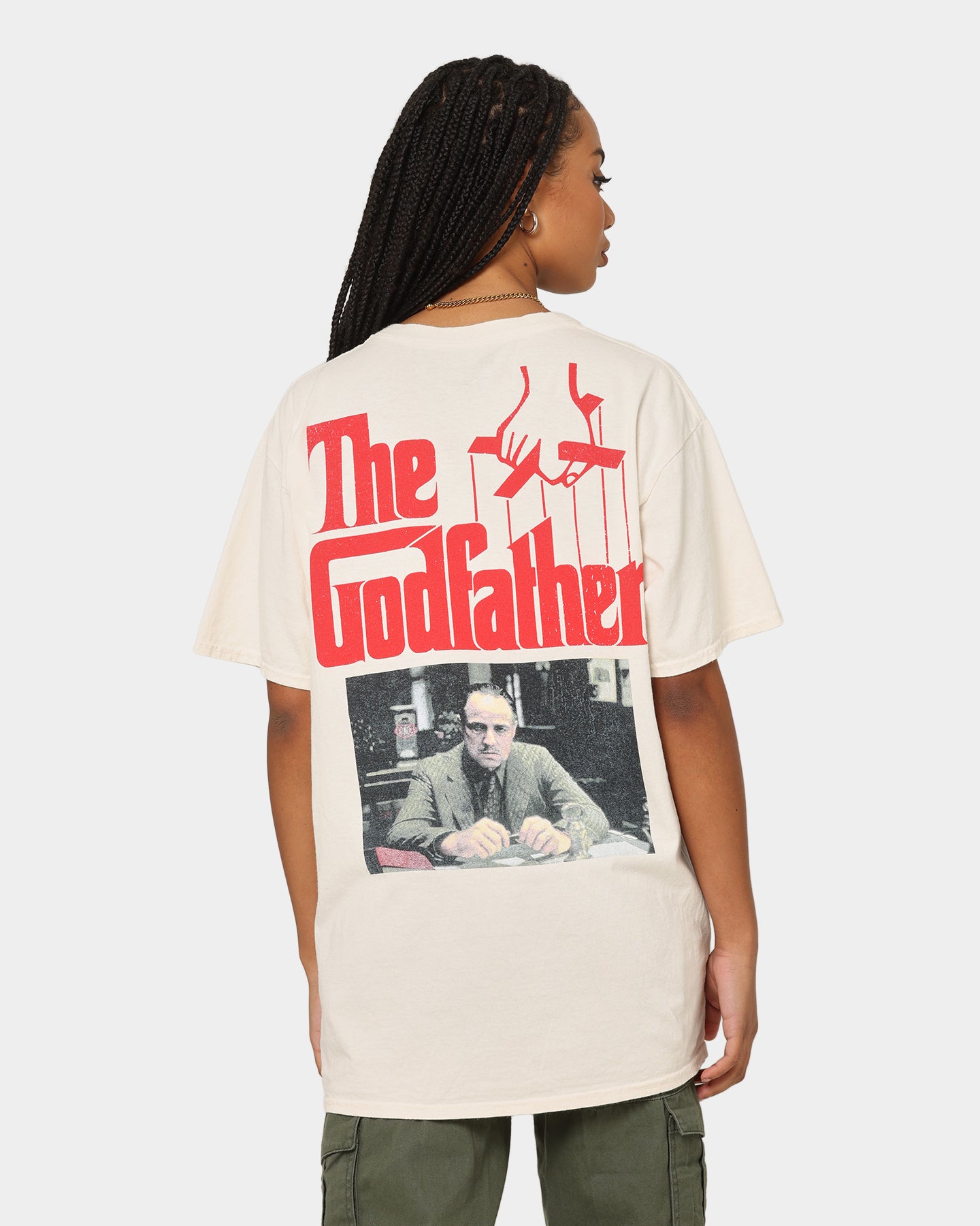 The Godfather Vintage T-Shirt - Off White | American Thrift | Movie Fan Gift, Casual Wear & Cosplay