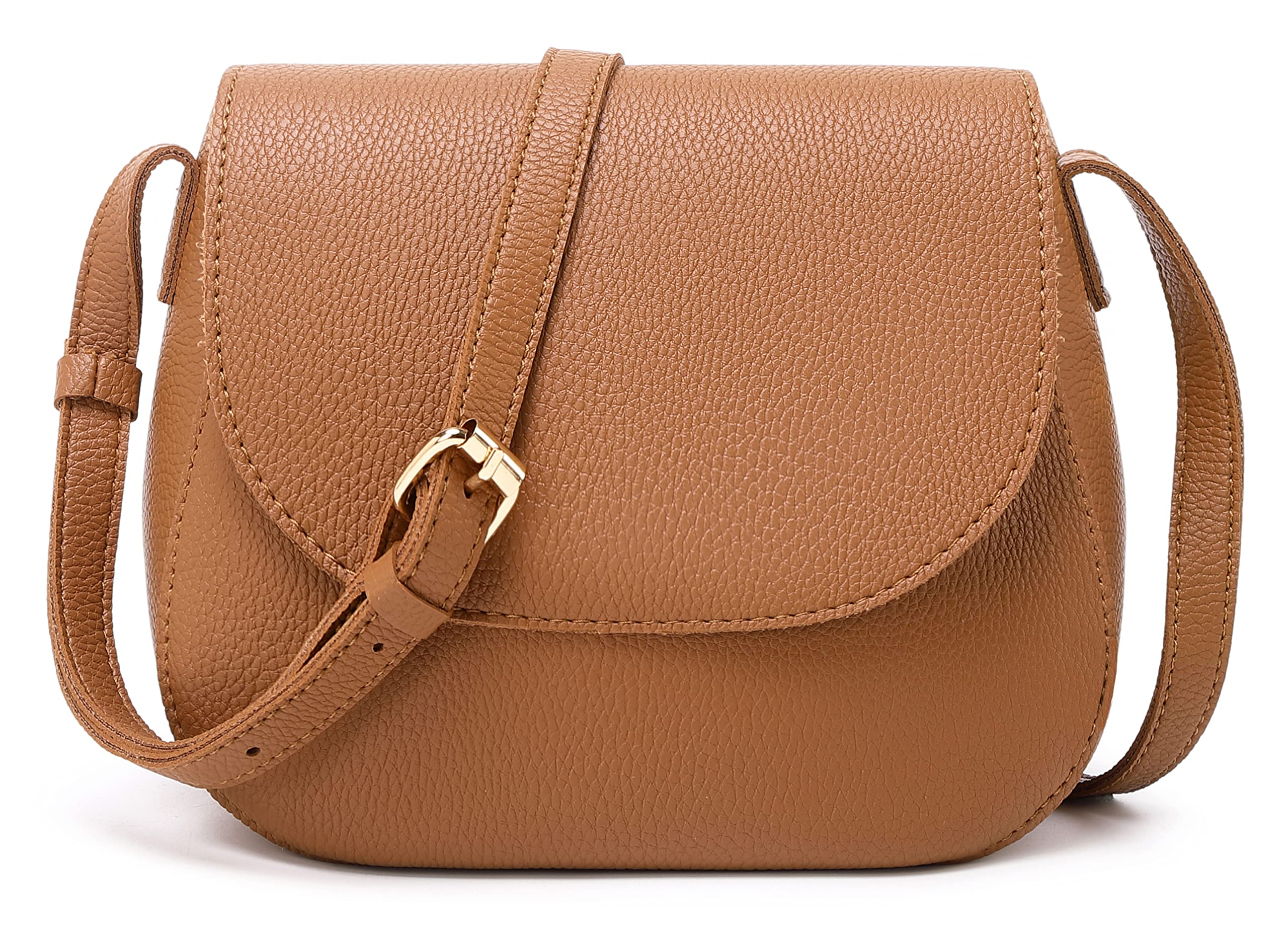 Stylish Women's PU Leather Crossbody Bag - Lightweight Designer Handbag & Satchel Purse for Everyday Use, Work, and Travel