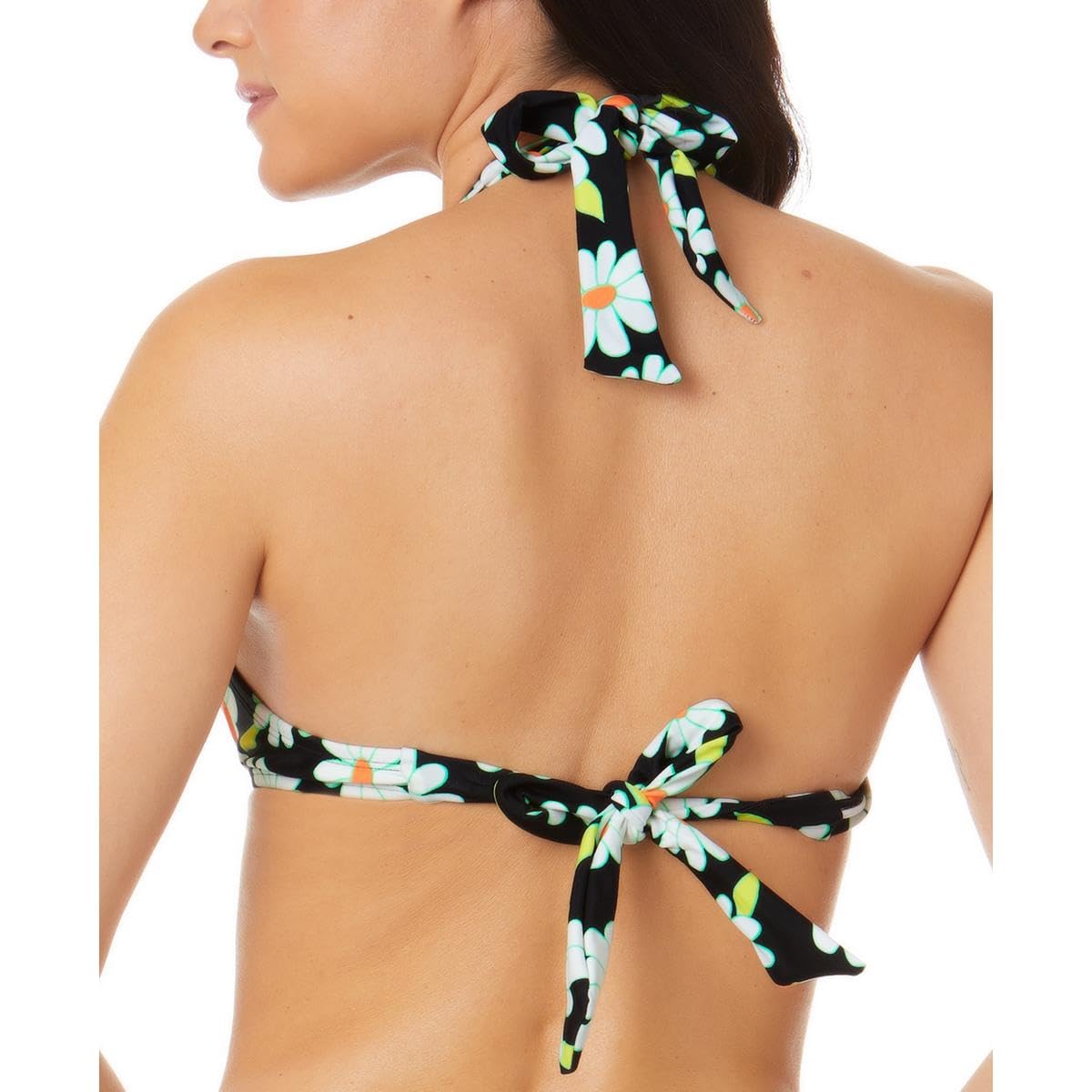 Women's Black XS Bikini Top - Juniors Summer Beachwear for Swimming, Sunbathing & Pool Parties