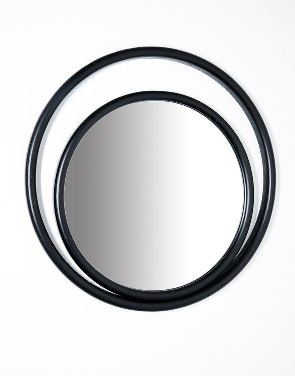 GTV Eyeshine Bentwood Mirror Version 1 - Handcrafted Wooden Wall Mirror for Bedroom, Living Room & Entryway Decor