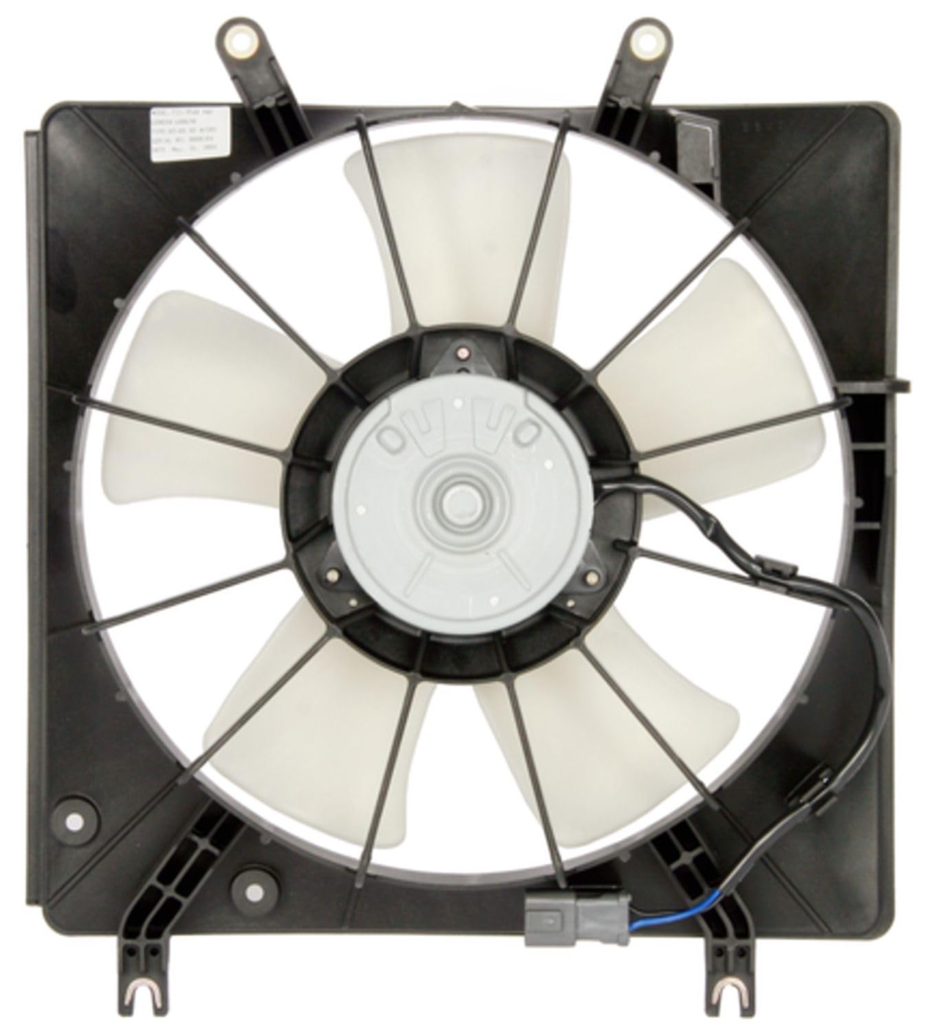 Four Seasons 75347 Cooling Fan Assembly Replacement - High Performance Radiator Cooling Fan for Car & Truck - Perfect for Overheating Prevention & Engine Temperature Control