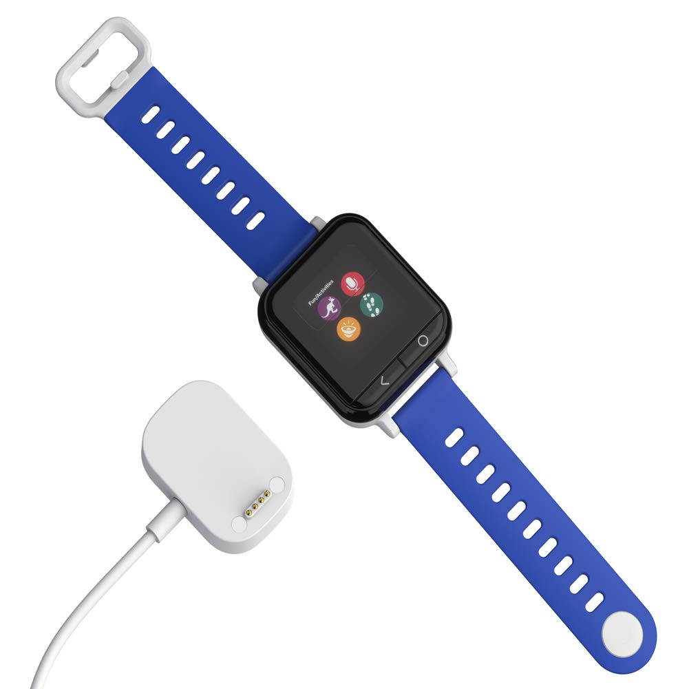 Gizmo Watch Charger Dock - 5ft Cable, White (Gizmo 1/Care Smart Watch) for Kids Wearables