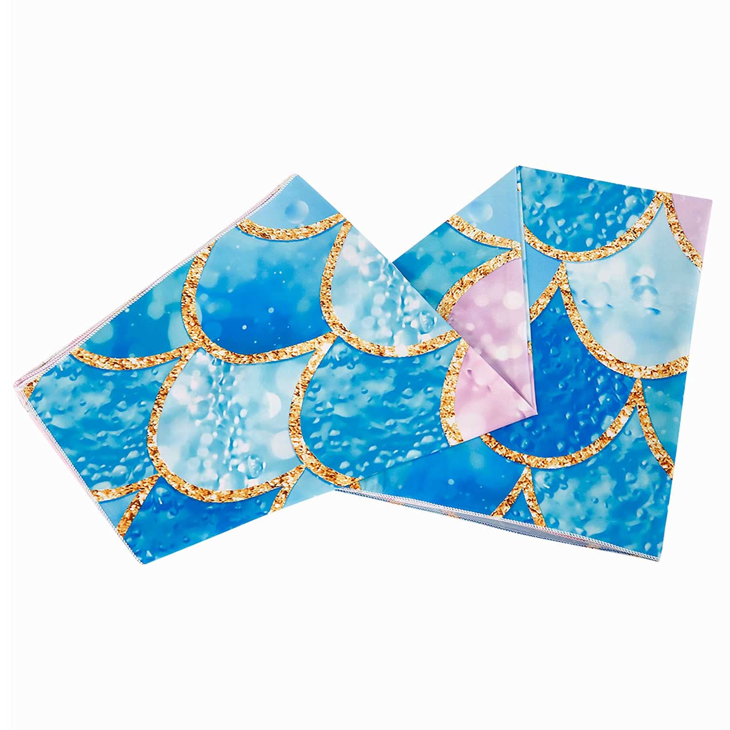 RosieLily Mermaid Tapestry Wall Hanging - Pink & Blue Ocean Themed Bedroom Decor for Teen Girls | 51