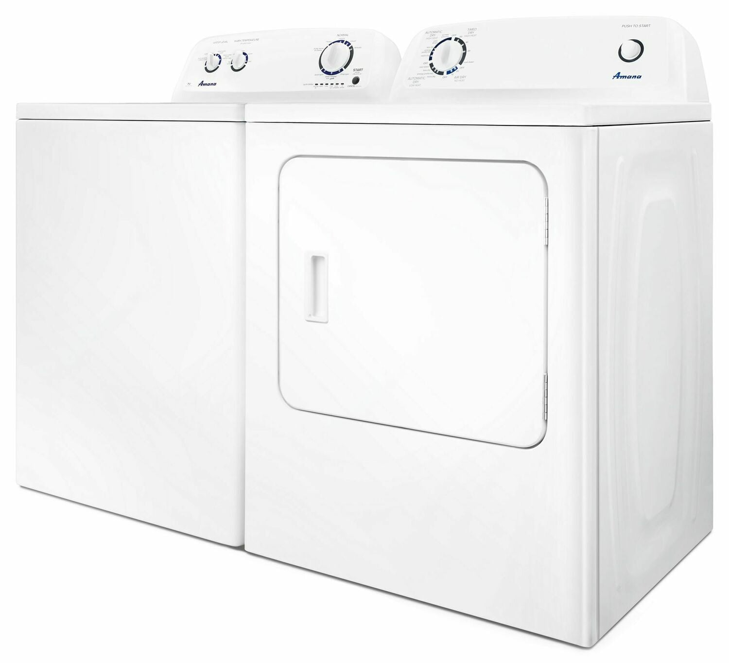 Amana NED4655EW 6.5 Cu. Ft. Electric Dryer with Wrinkle Prevent Option - White | Large Capacity Laundry Dryer for Home & Apartment Use | Perfect for Families & Small Spaces
