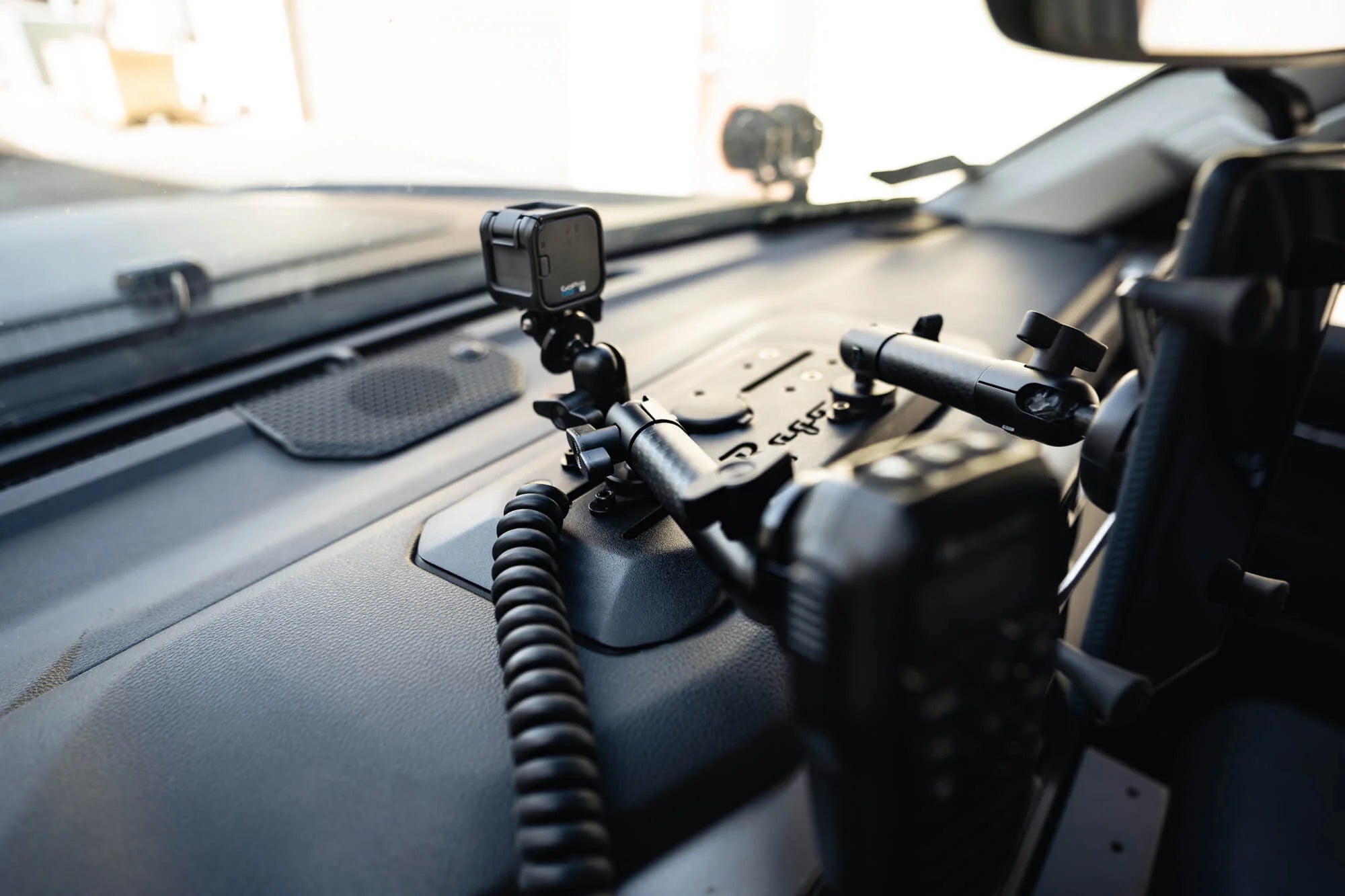 Rago Fabrication Digital Device Mount for 2022+ Toyota Tundra & 2023+ Toyota Sequoia | Secure Phone & Tablet Holder for Off-Roading, Camping & Daily Commuting