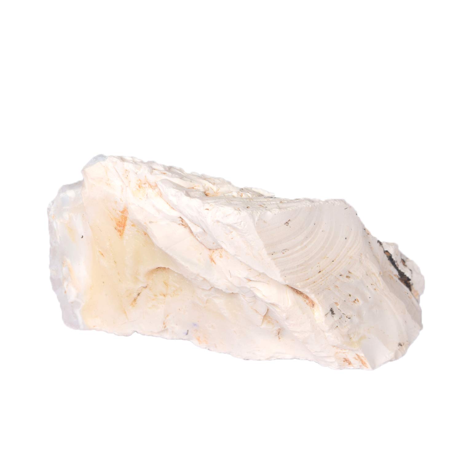 Natural White Opal Loose Gemstone - 218.00 Ct GEMHUB Opal Mineral Specimens for Jewelry Making, Collecting & Healing Crystals