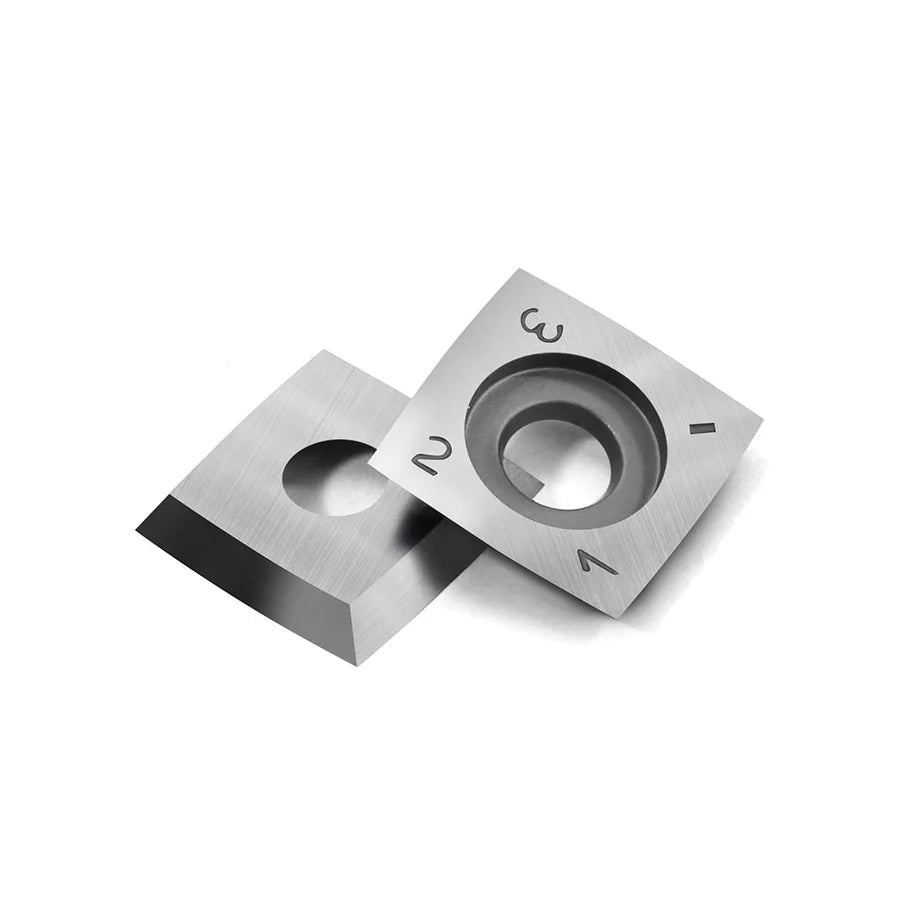 15x15x2.5mm 100mm Radius Premium Carbide Cutter Inserts for Laguna Sheartec II - Durable CNC Cutting Tools for Woodworking & Metalworking Projects