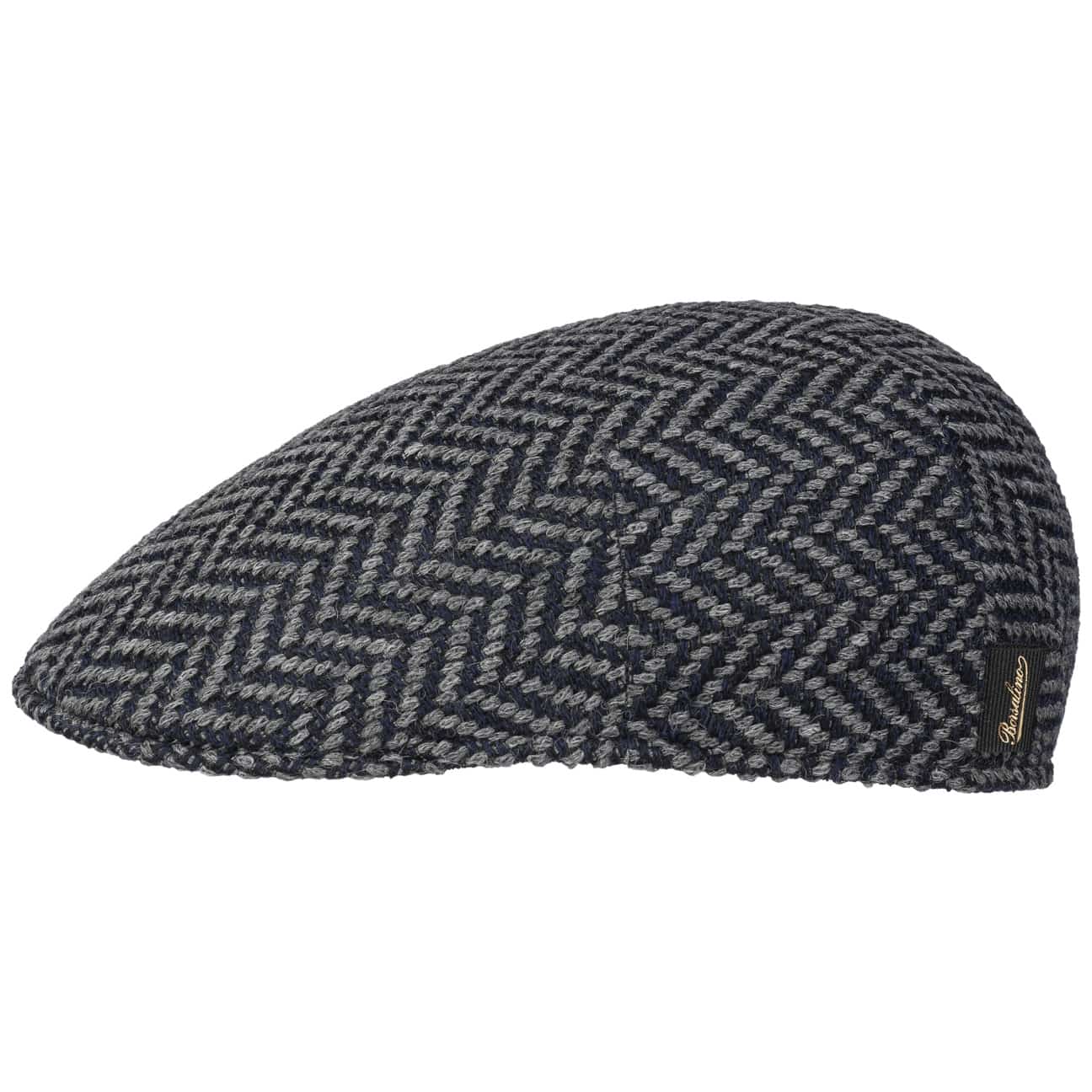 Borsalino Castellaro Alpaca Flat Cap - Premium Wool Blend Winter Hat for Men & Women - Perfect for Outdoor Activities, Travel, and Cold Weather Fashion