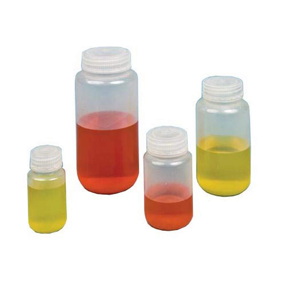 United Scientific Supplies 33308-BULK 250mL Wide Mouth Reagent Bottles, Polypropylene Lab Bottles, Pack of 250 - Ideal for Chemical Storage, Lab Experiments & Scientific Research