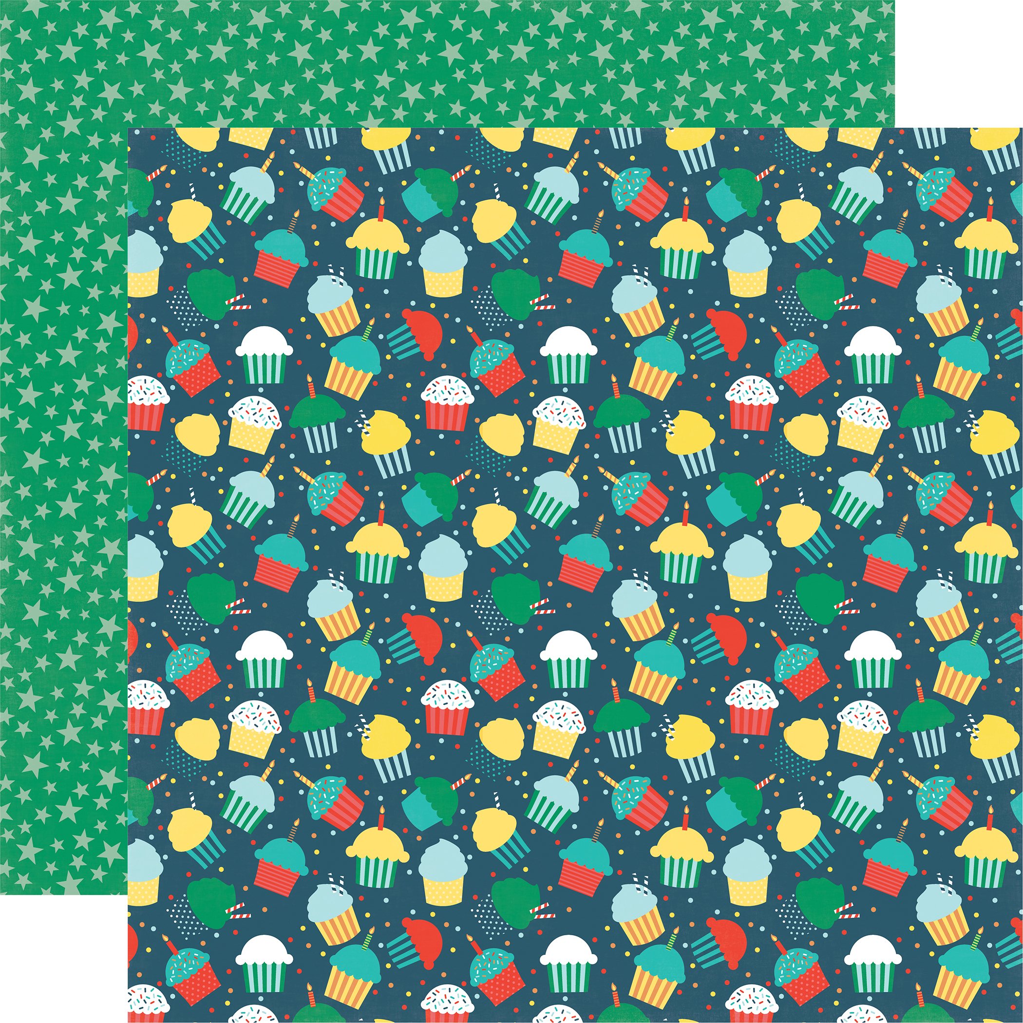 Echo Park Paper Co. Birthday Cake Scrapbooking Paper - Premium 12x12 Cardstock for DIY Cards, Party Decorations & Scrapbook Albums (Perfect for Birthdays, Weddings & Craft Projects)