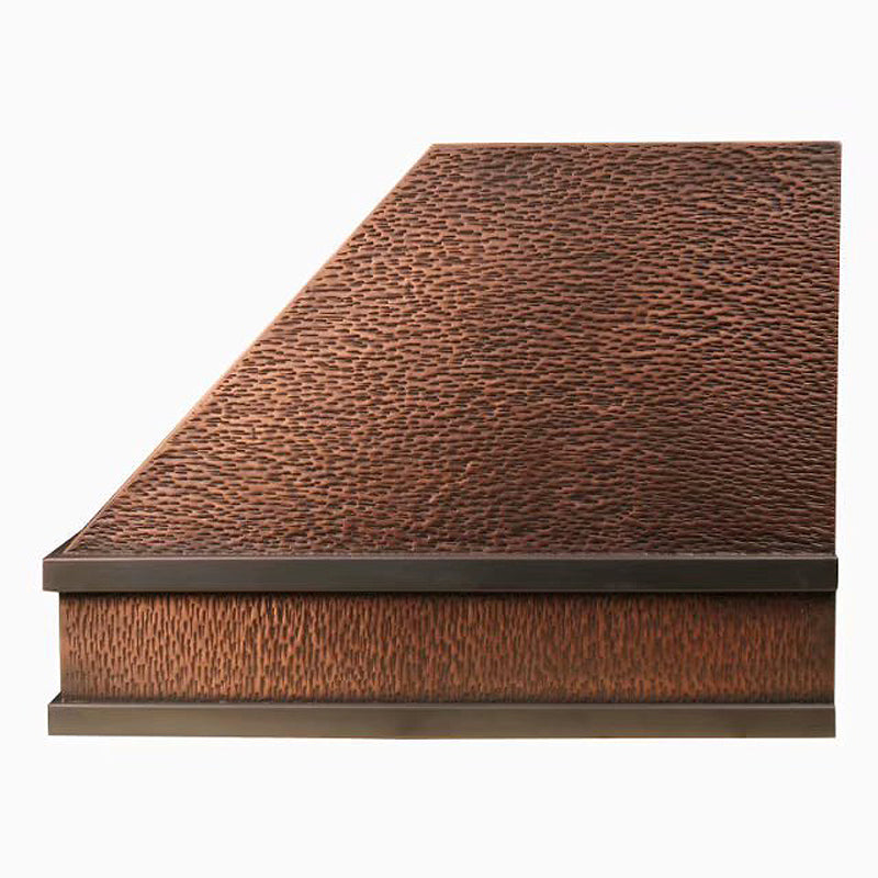 Akicon AKH771F Custom Handcrafted Copper Range Hood - Premium Kitchen Ventilation for Modern & Rustic Home Decor