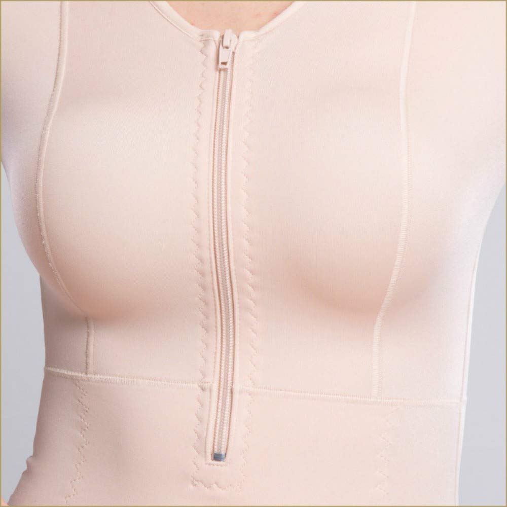LIPOELASTIC® MH Comfort Post-Surgery Compression Garment - Breathable & Adjustable for Liposuction, Tummy Tuck & Body Contouring Recovery - Ideal for Day & Night Wear After Cosmetic Procedures