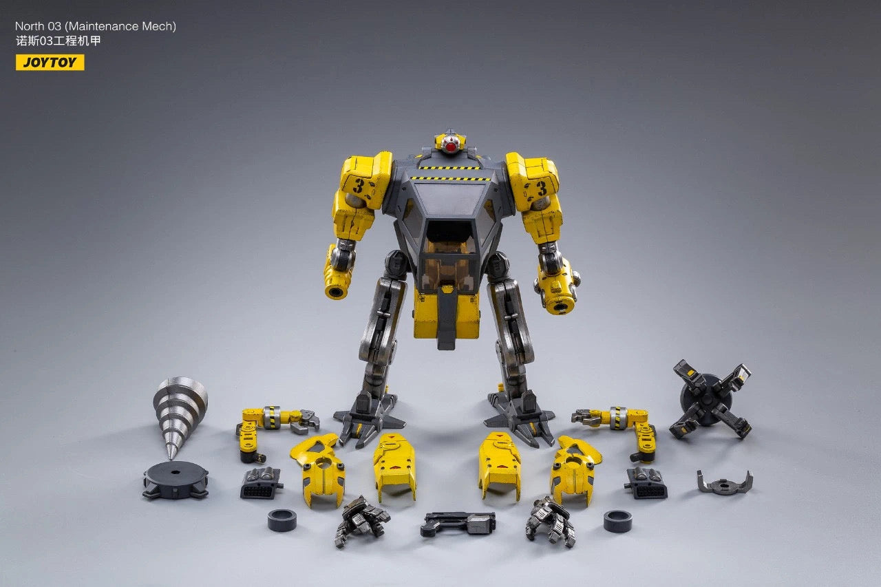 JOYTOY 1/18 Scale Mecha NOS-03 Anime Action Figure - Collectible Robot Model for Display & Maintenance Scenes | Perfect for Anime Fans & Model Collectors