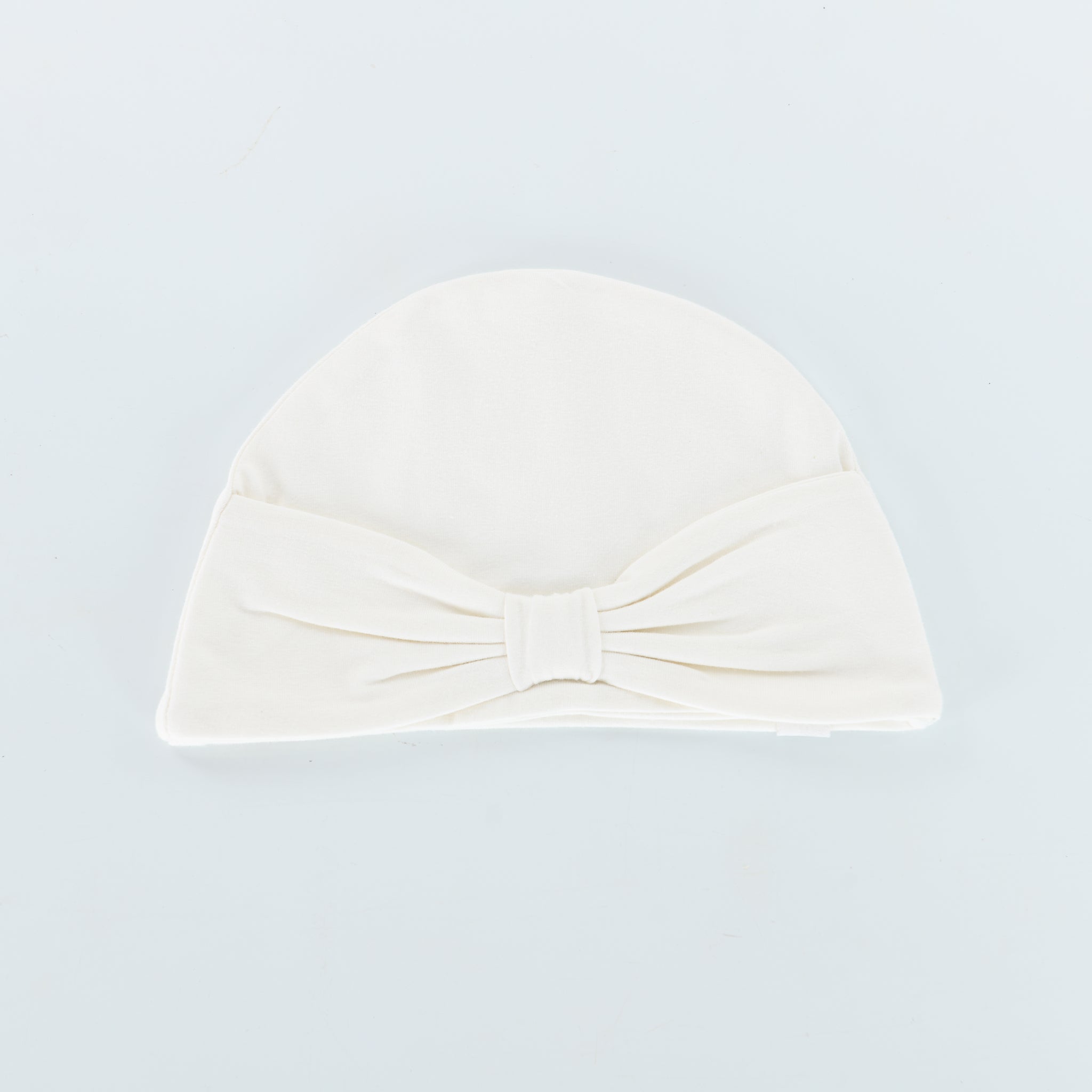 Organic Cotton Bow Hat for Women - Bunny White - Perfect for Easter, Spring Outfits & Casual Wear