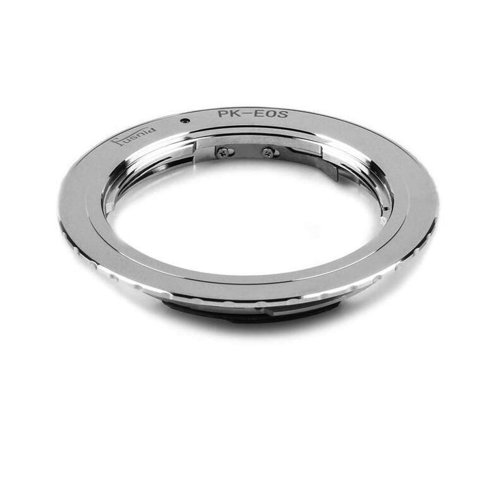 PK-EOS 9th Gen AF Confirmation Lens Adapter Ring - Pentax PK Lens to Canon EOS EF/EF-S Mount Converter for 7D, 60D, 70D, 77D, 80D, 700D, 750D, 760D, 800D, 1000D, 1200D DSLR Cameras - Perfect for Photography, Videography & Cross-Brand Compatibility