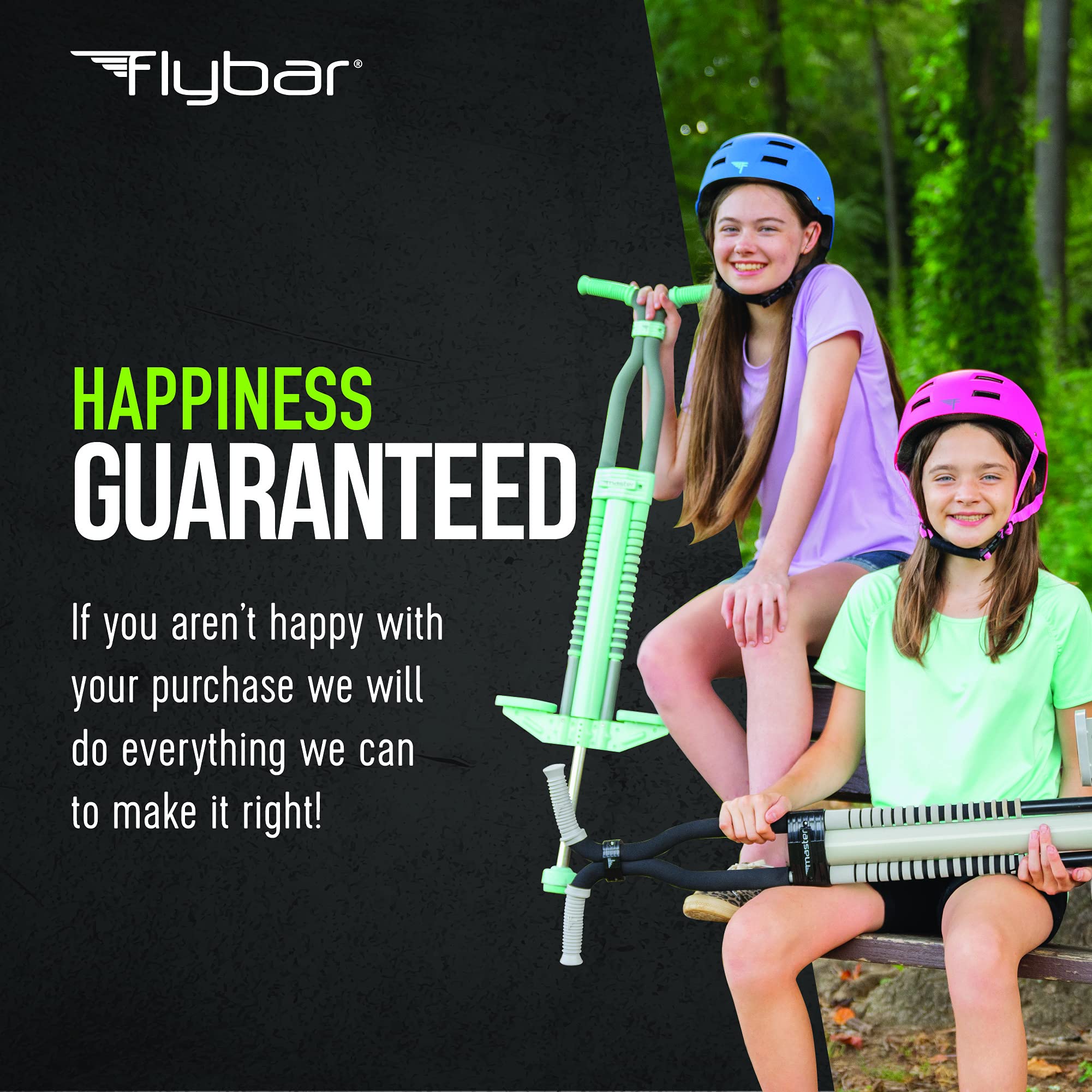 Flybar Master Pogo Stick for Kids & Teens - Outdoor Bouncing Toy for Ages 9+, Supports 80-160 lbs with Easy-Grip Handles & Anti-Slip Pegs - Perfect for Backyard Play, Birthday Gifts, and Active Outdoor Fun