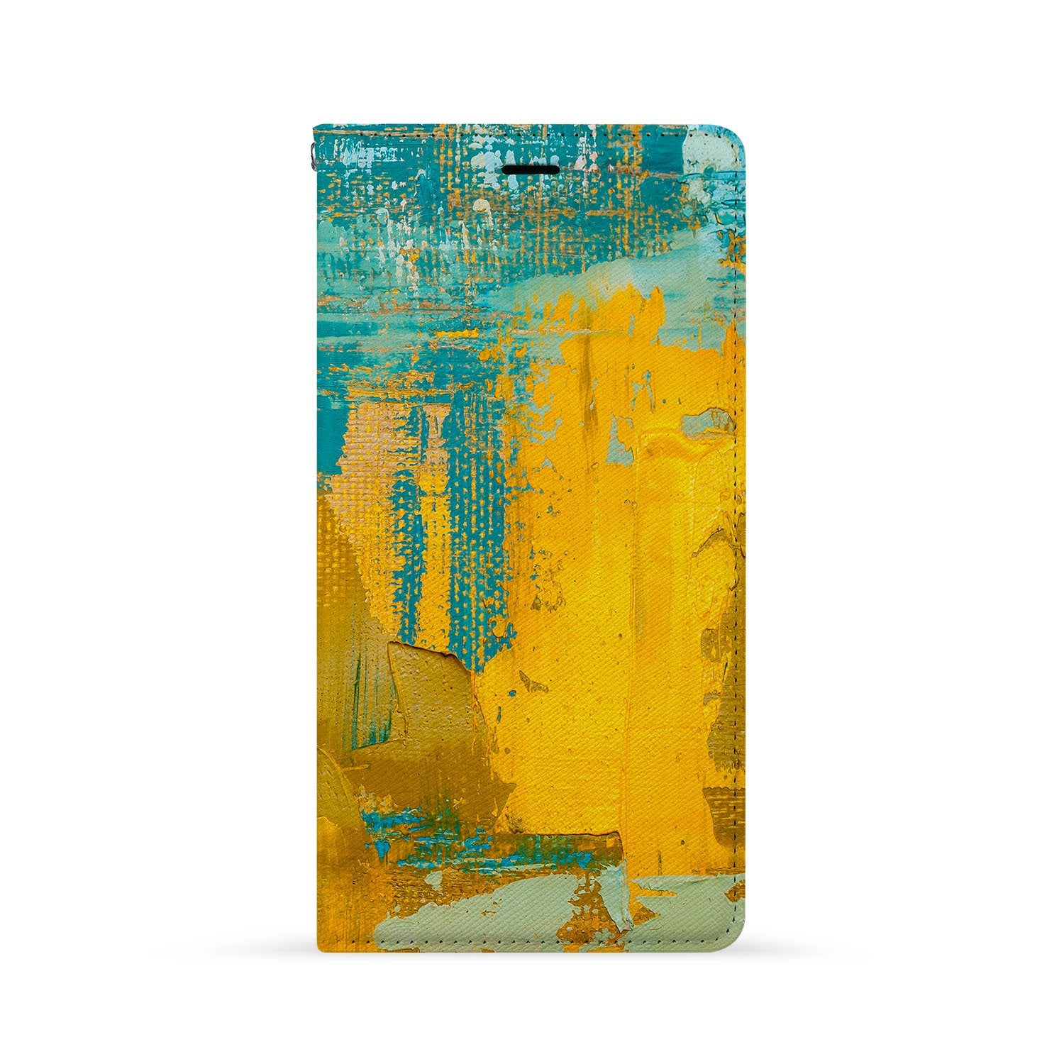 Huawei Wallet Case with Abstract Painting Design - Slim Protective Cover for Credit Cards & Cash - Perfect for Travel, Business, and Everyday Use