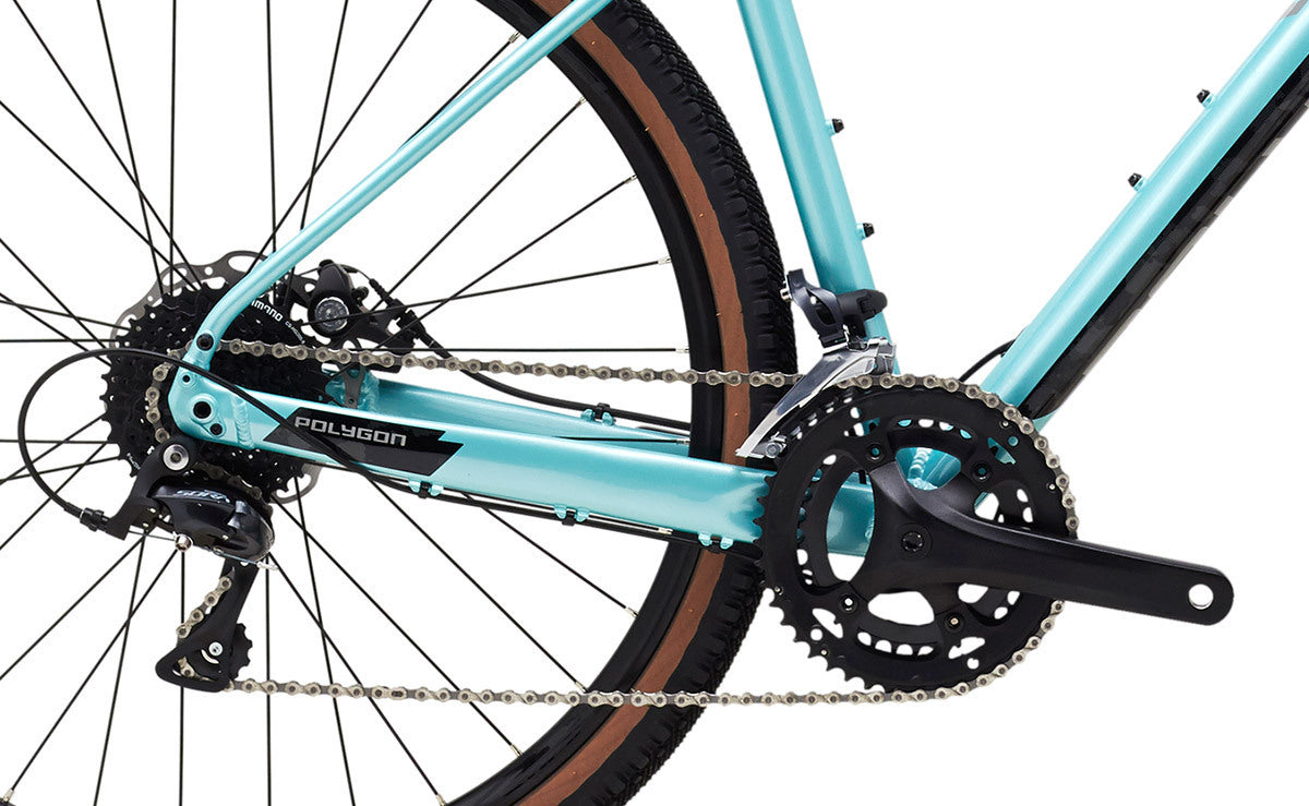 Polygon Bend R2 650B Gravel Bike - Lightweight Aluminum Frame, Versatile Off-Road & Adventure Cycling for Men & Women - Perfect for Trail Riding, Commuting & Bikepacking