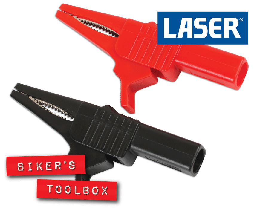 Premium Test Lead Crocodile Clips - Heavy Duty Alligator Clips for Electrical Testing, Circuit Repair, and DIY Electronics Projects - Perfect for Labs, Schools, and Home Workshops