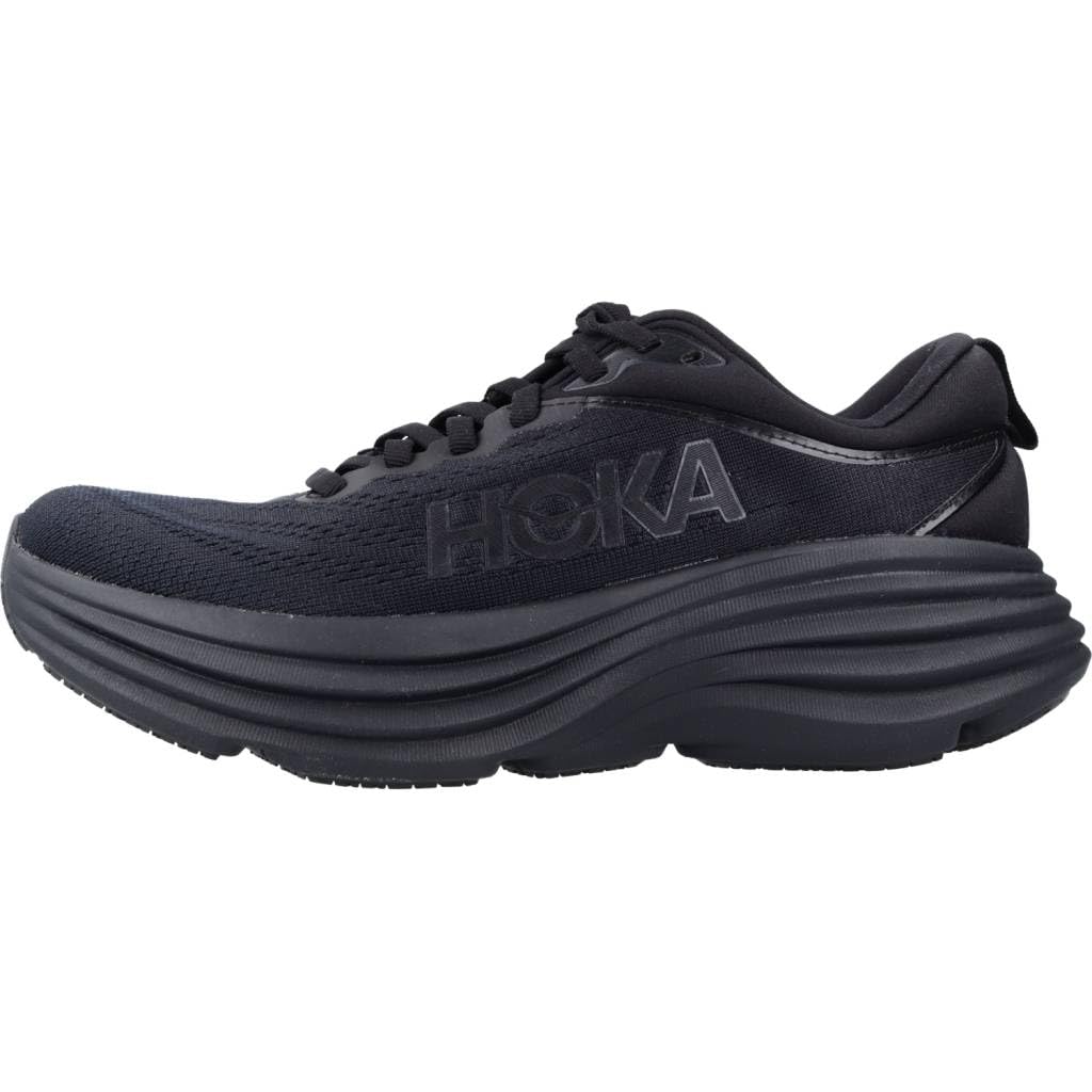Hoka Women's Bondi 8 Running Shoes - Lightweight Cushioned Sneakers for Walking, Jogging & Marathon Training - Comfortable Road Running Shoes for Women with Arch Support