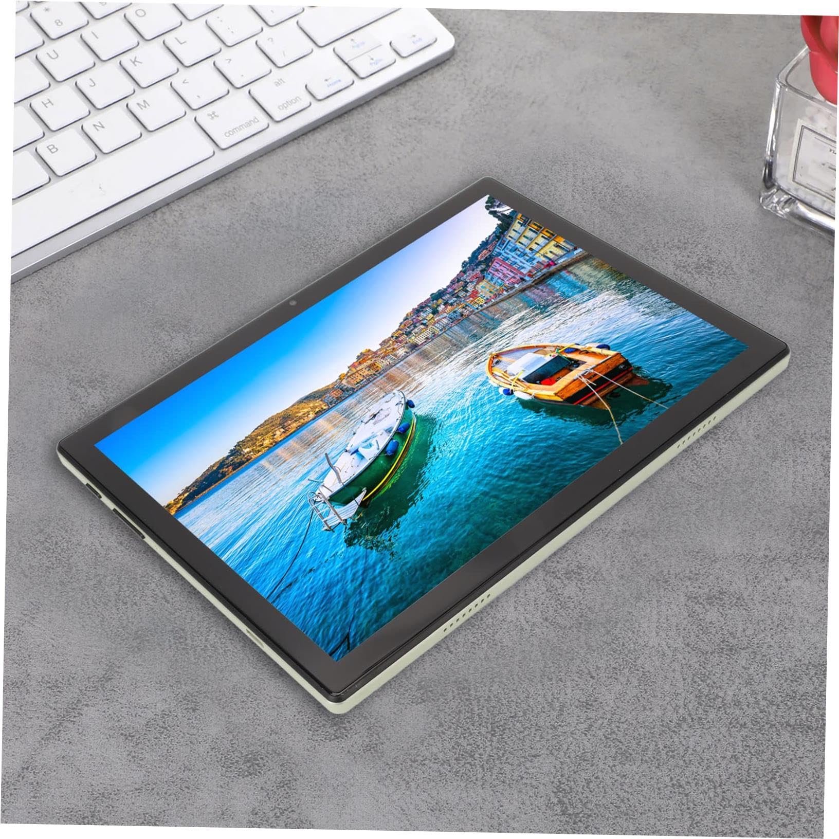 10.1 Inch 4G Tablet with MTK6889 CPU, Dual SIM Standby, 320x440 Light Green Display - Perfect for Travel, Business & Online Learning