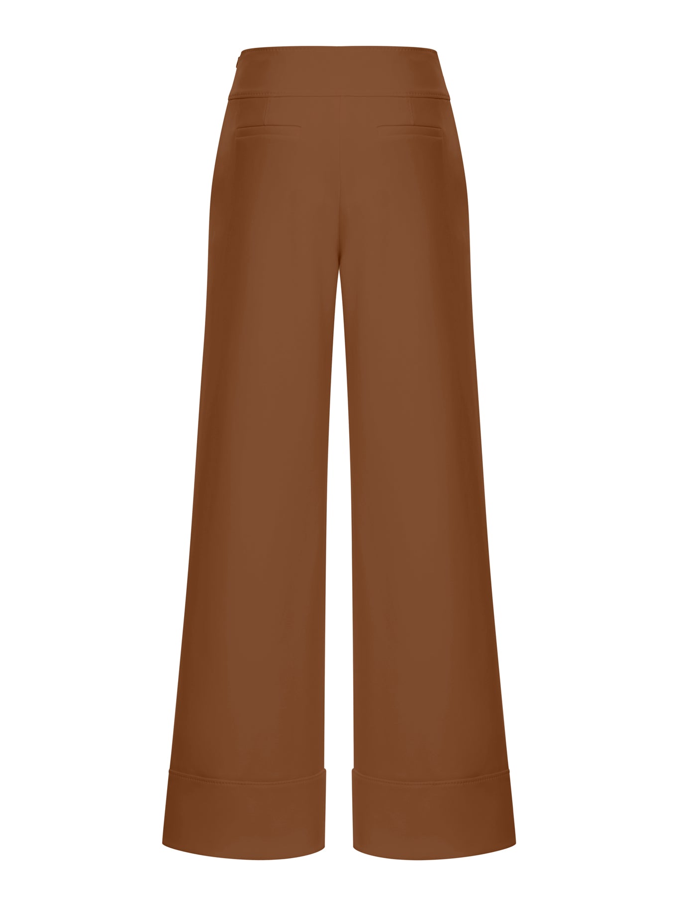 Flared Pants for Women - Stretchy Technical Jersey Fabric - High Waist Wide Leg Trousers for Work, Travel & Casual Outfits
