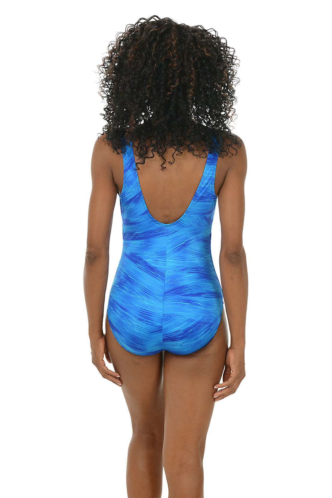 Swift Tidal Ring Surplice Swimsuit - High Waisted Bikini Set for Women, Sexy One Piece Bathing Suit with Adjustable Straps, Perfect for Beach, Pool & Vacation | Trendy Swimwear for Summer 2024