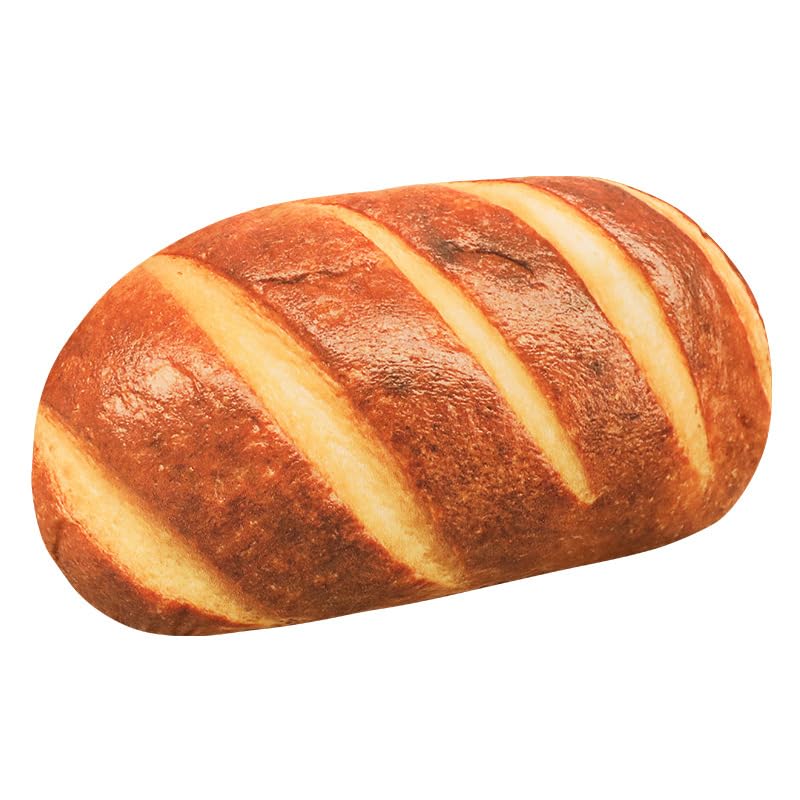 Soft Baguette Pillow - Funny Bread-Shaped Lumbar Support Cushion for Reading & Home Decor (40in) | Comfortable Backrest for Sofa, Bed, Office & Photo Backgrounds