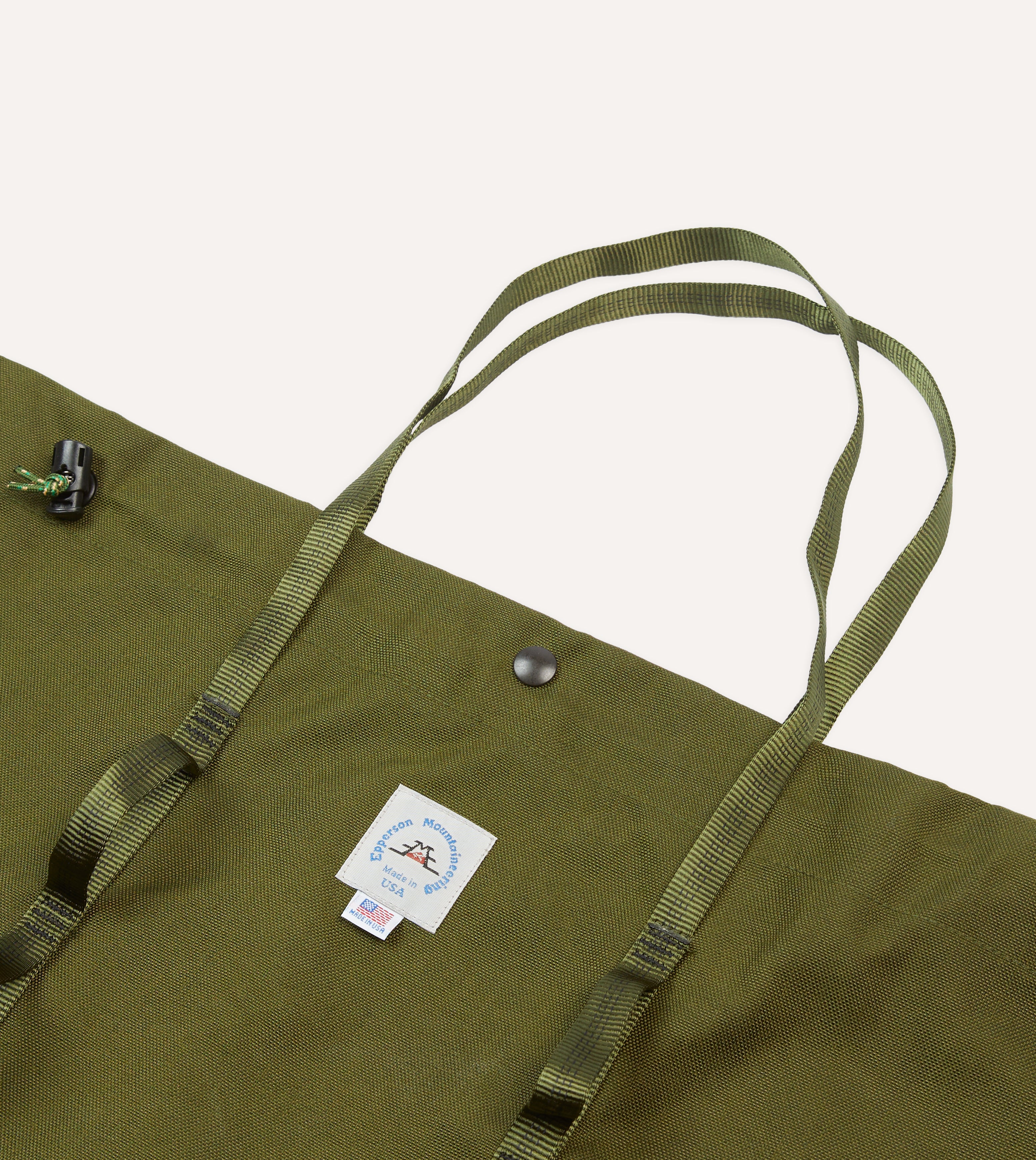Epperson Mountaineering Green Climbing Tote Bag - Durable & Waterproof Hiking Backpack for Outdoor Adventures, Camping & Travel Gear