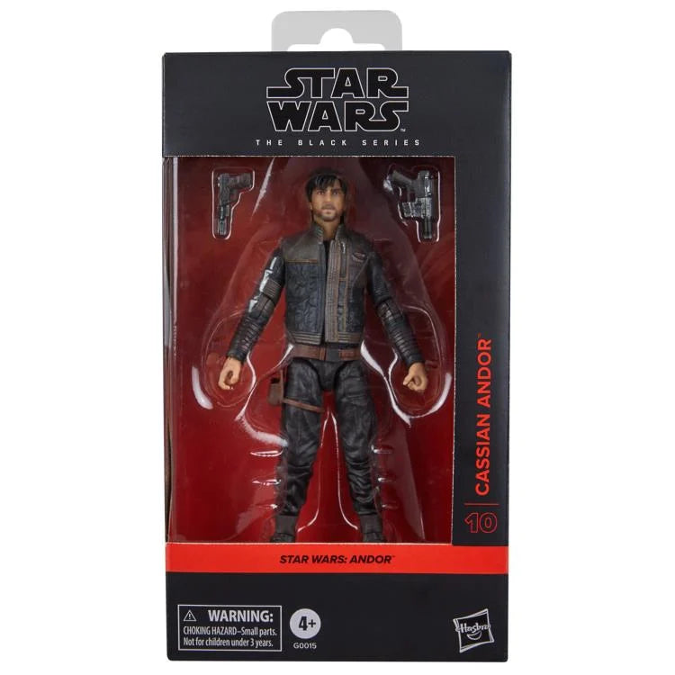 Star Wars The Black Series Cassian Andor 6-Inch Action Figure – Collectible Toy for Fans, Display & Play | Perfect for Home Decor, Gifts & Star Wars Collections