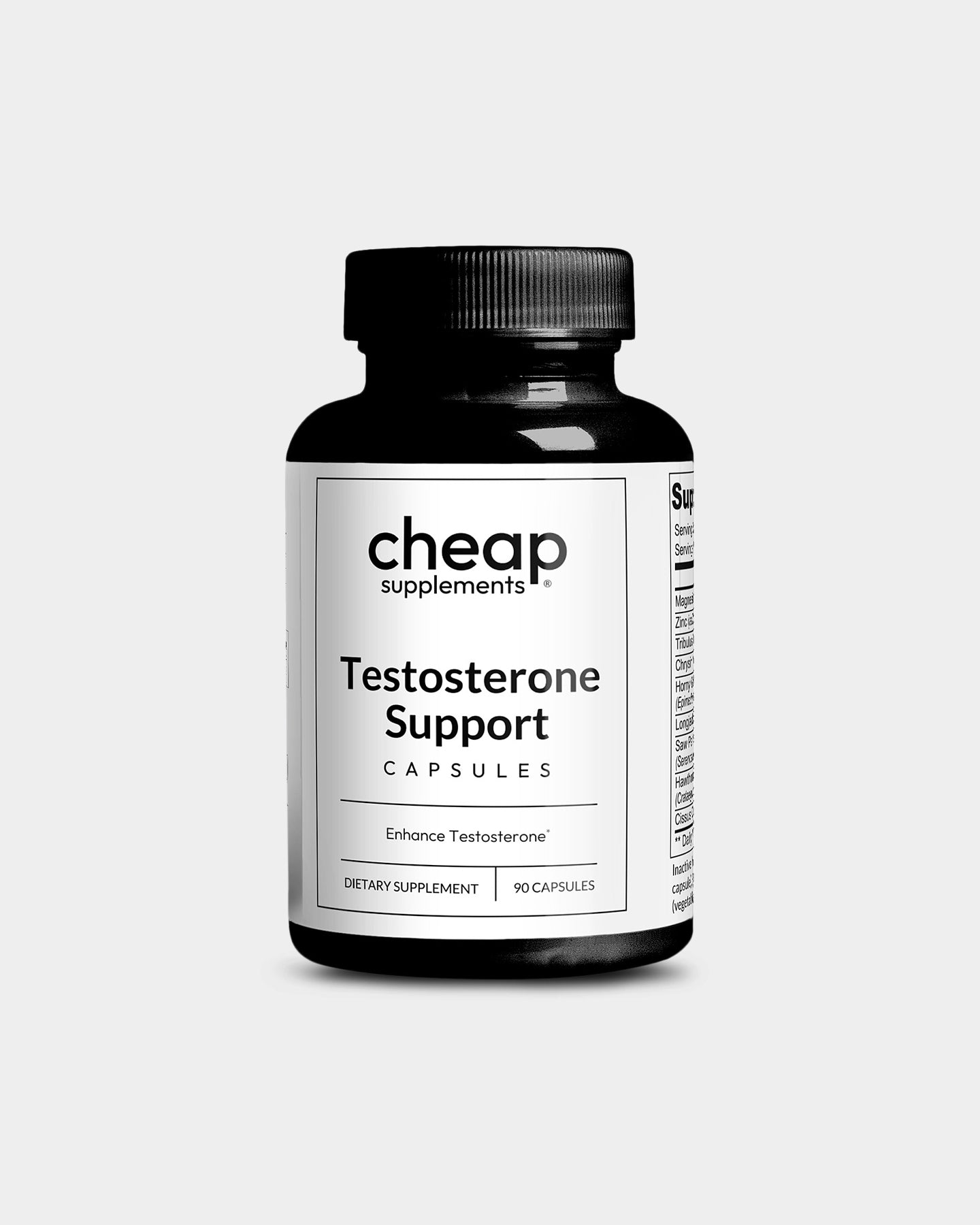 Best Testosterone Booster Supplements for Men - Natural Muscle Growth & Energy Support - Gym, Workout & Fitness Performance Enhancer