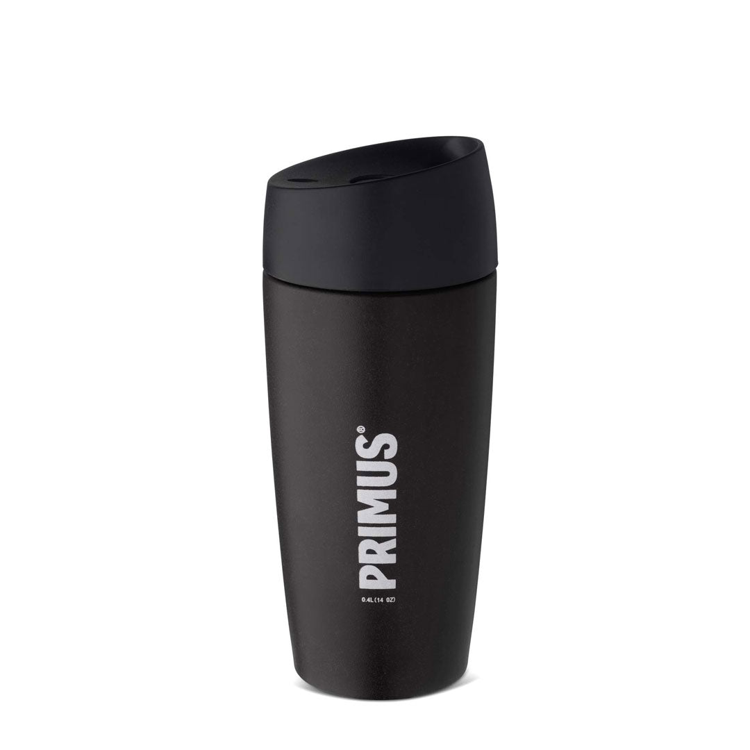 Primus Stainless Steel Vacuum Insulated Travel Mug 400ml - Leak Proof Coffee Thermos for Commuting, Hiking & Office Use